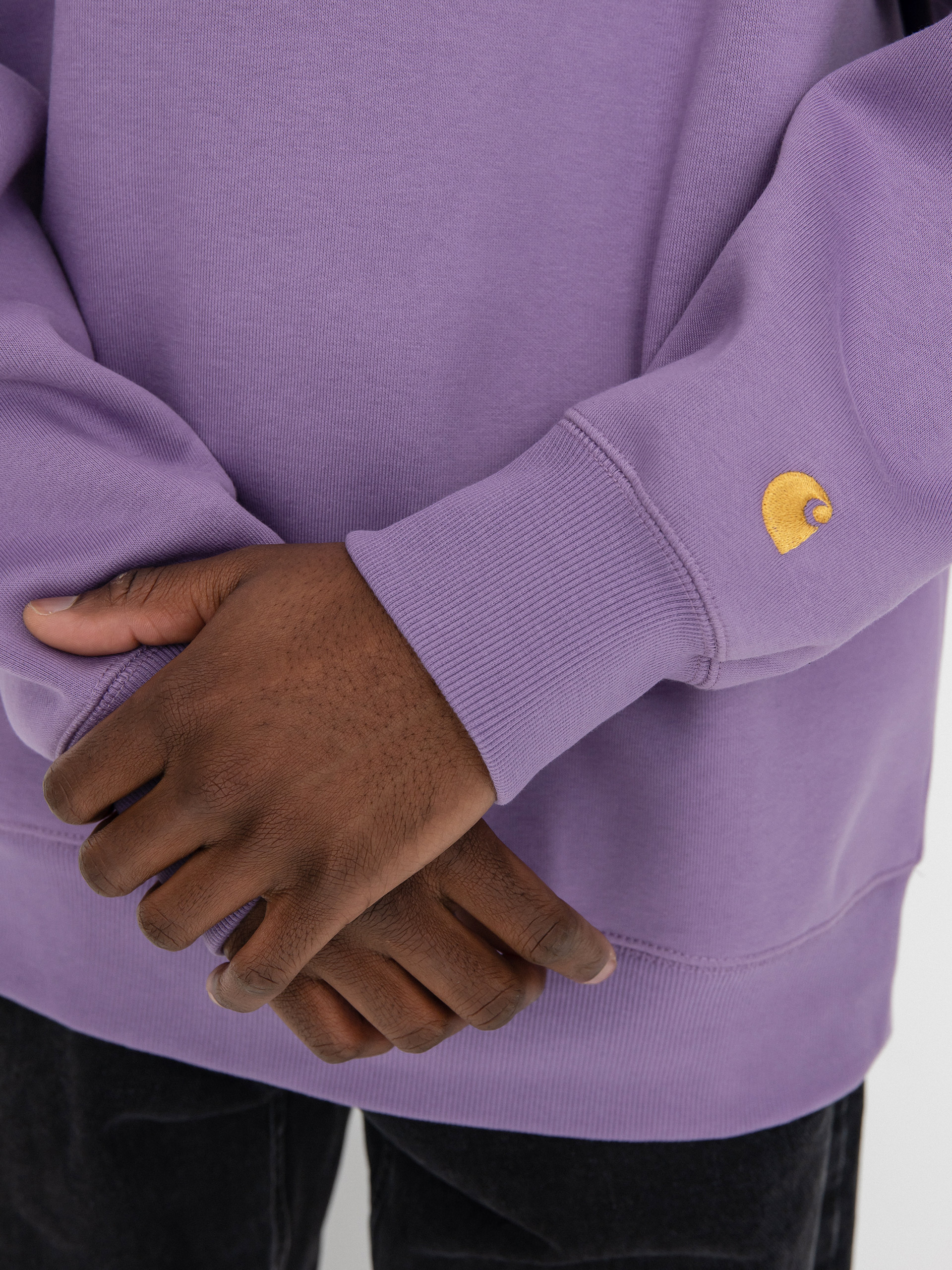 Carhartt WIP Chase Sweatshirt (violanda/gold)