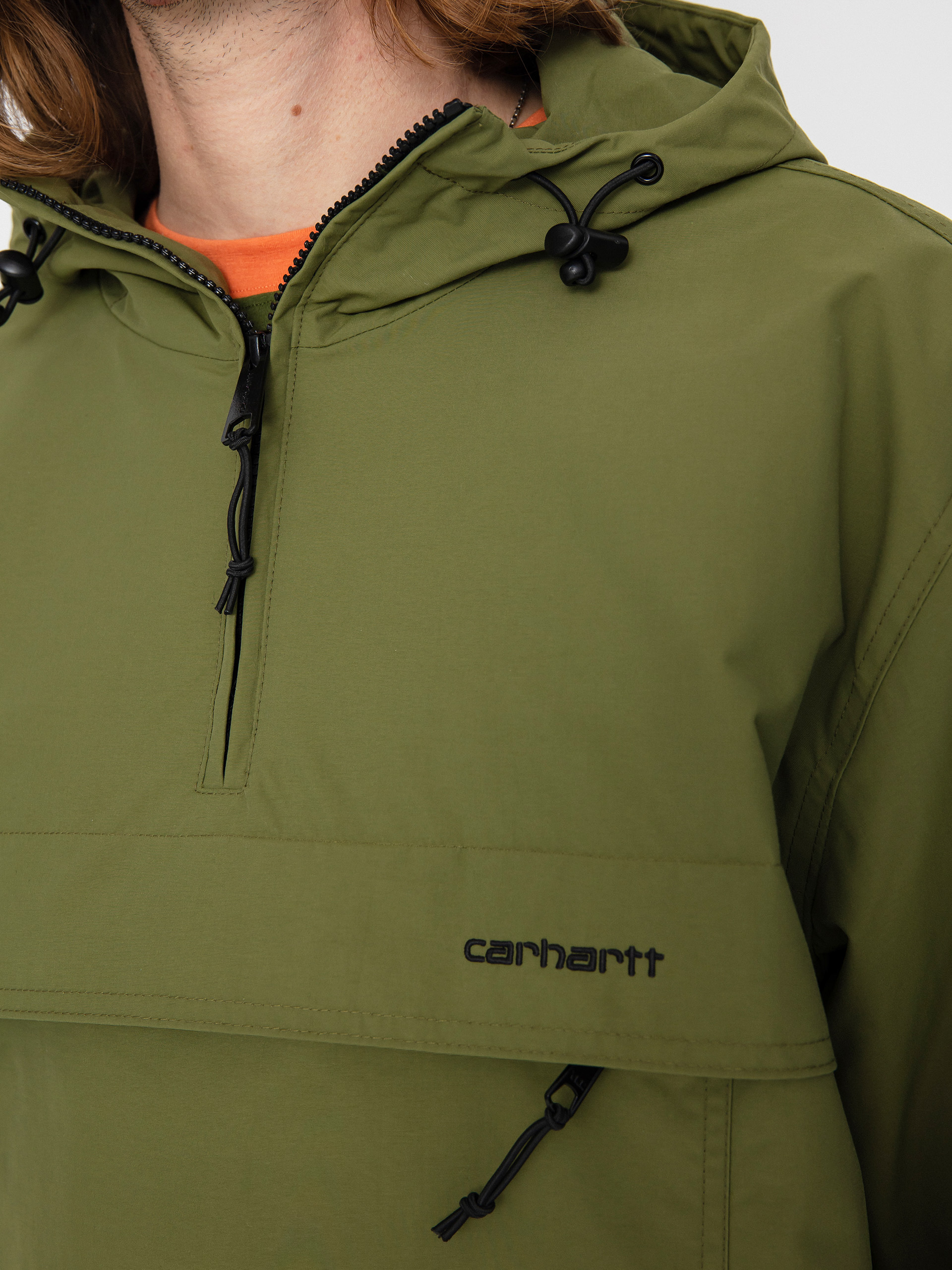 Carhartt WIP Windbreaker Jacket (kiwi/black)