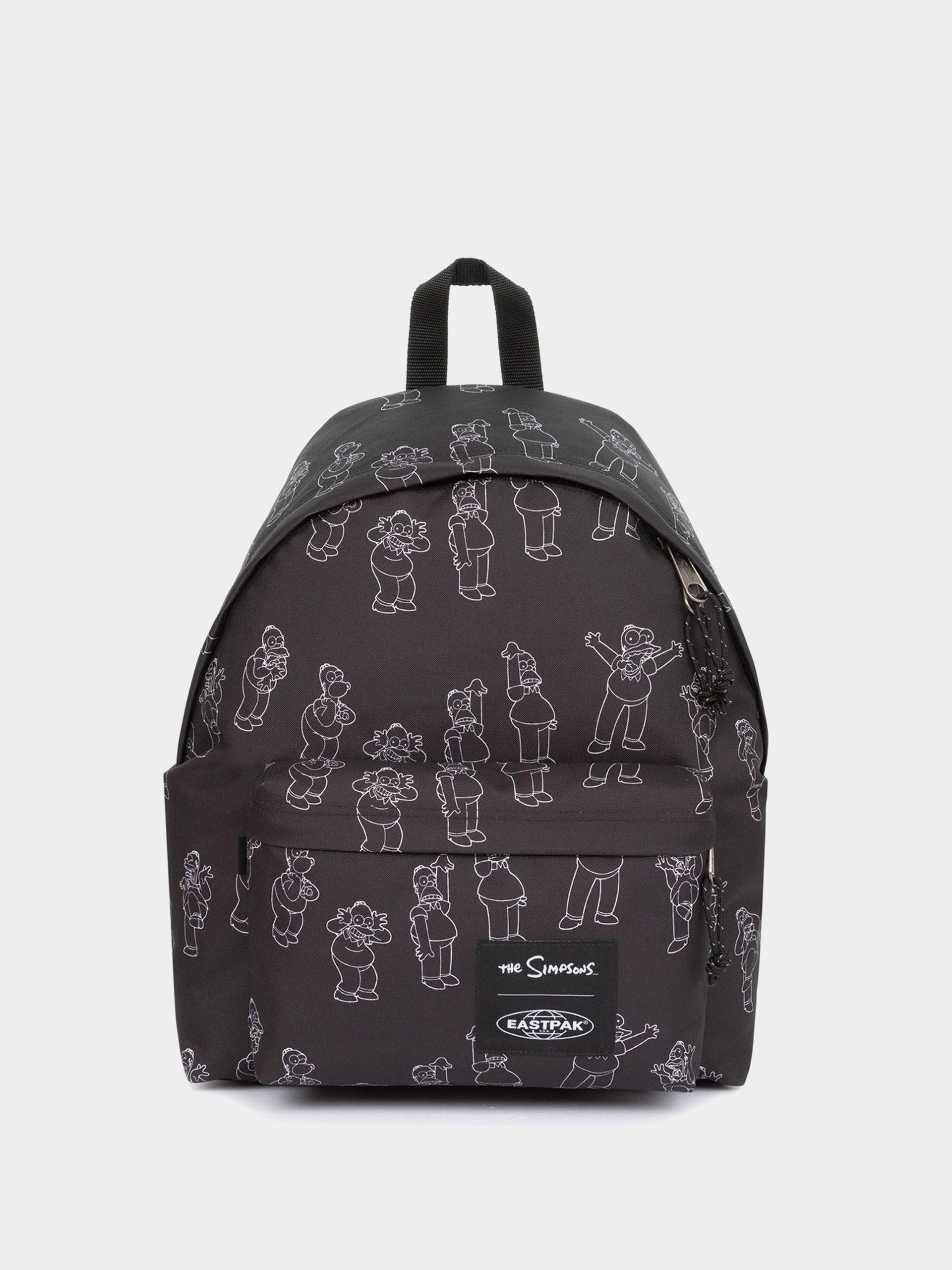 EASTPAK×シンプソンズ パデッドパッカー リュック　ブラック Eastpak X The Simpsons Padded Pak R Backpack - black (the simpsons