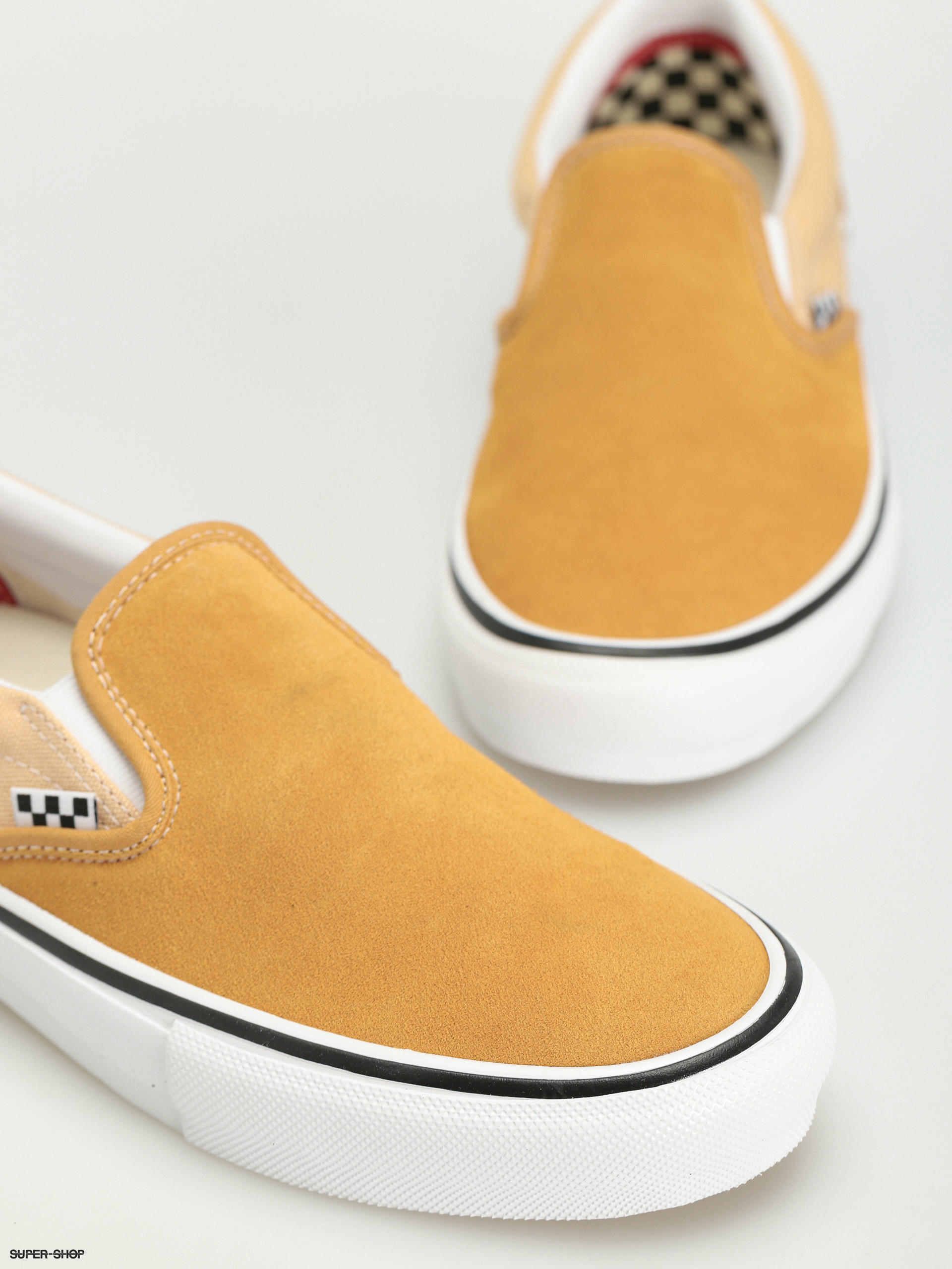 Slip on vans on sale peach