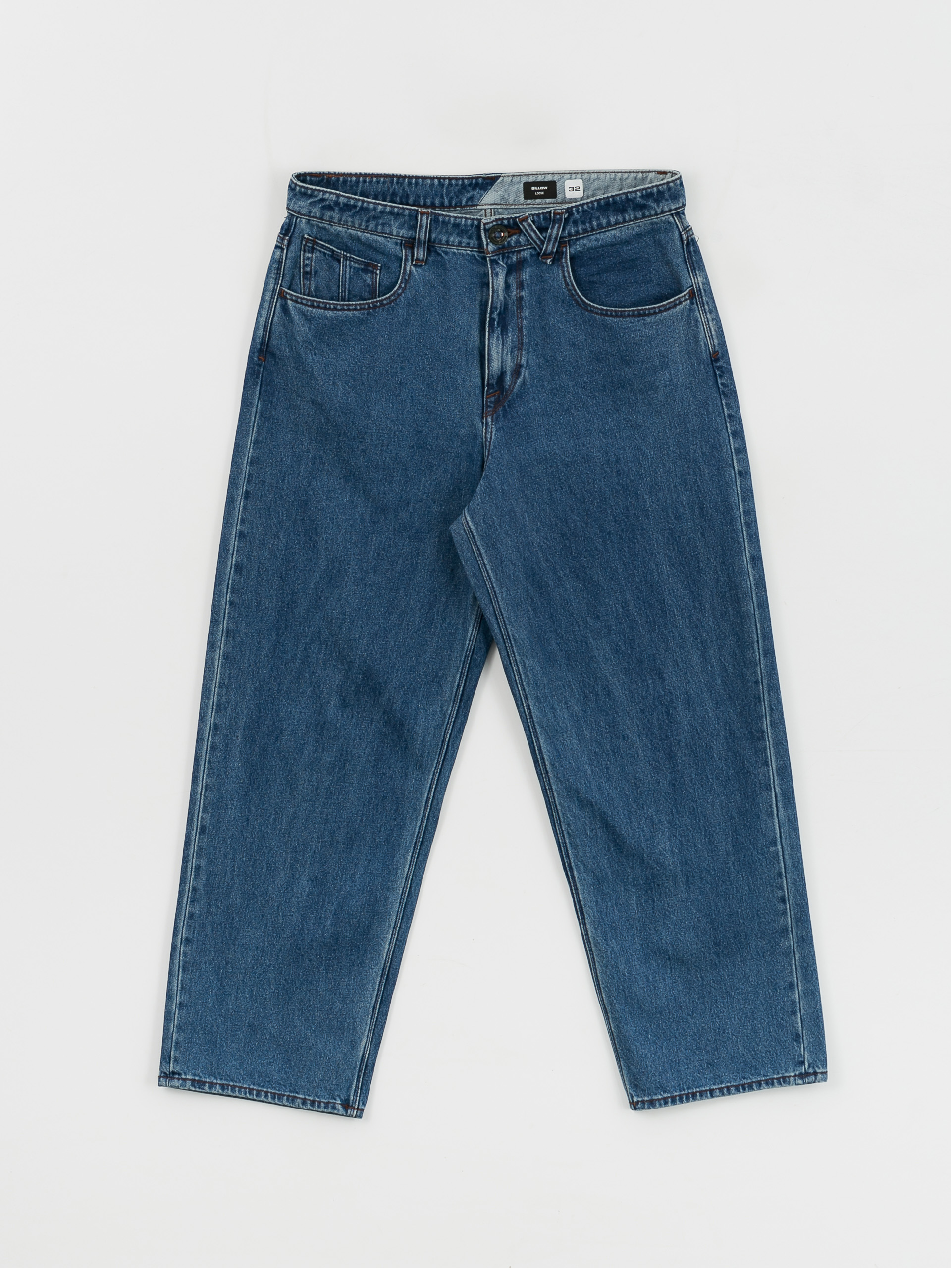Volcom Billow Denim Pants (oliver mid blue)
