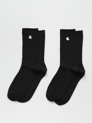 Carhartt WIP Madison Pack Socken (black/white + black/white)
