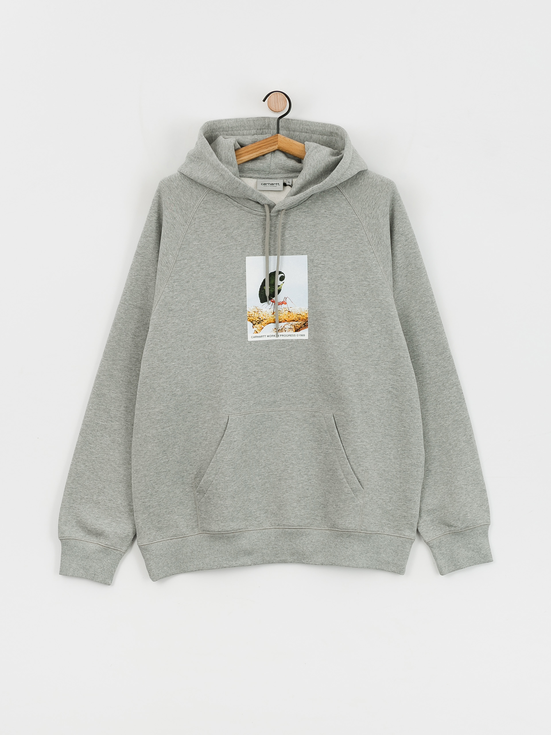 Carhartt WIP Antleaf HD Hoodie (grey heather)