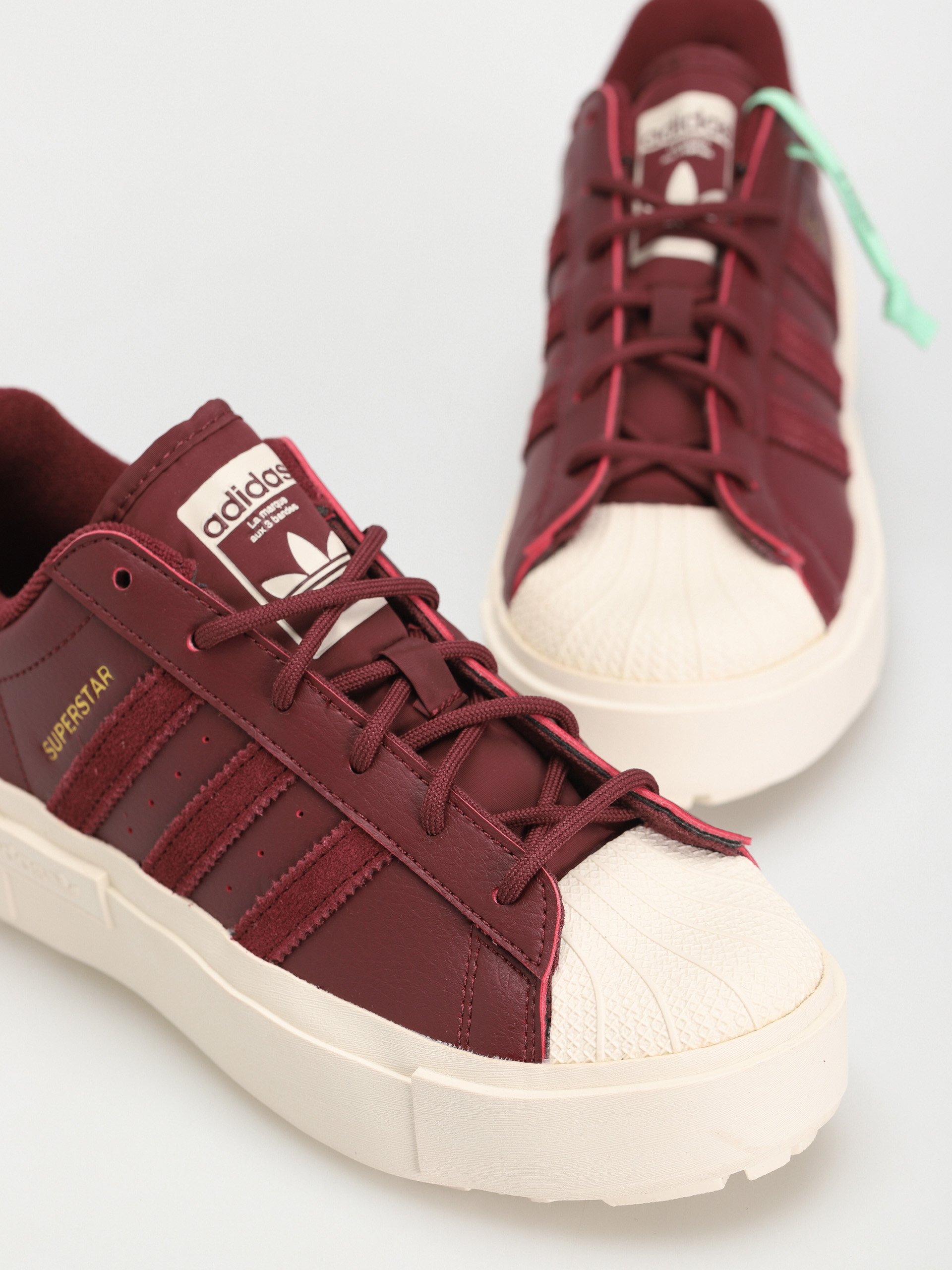 adidas Superstar Bonega X Shoes - Burgundy