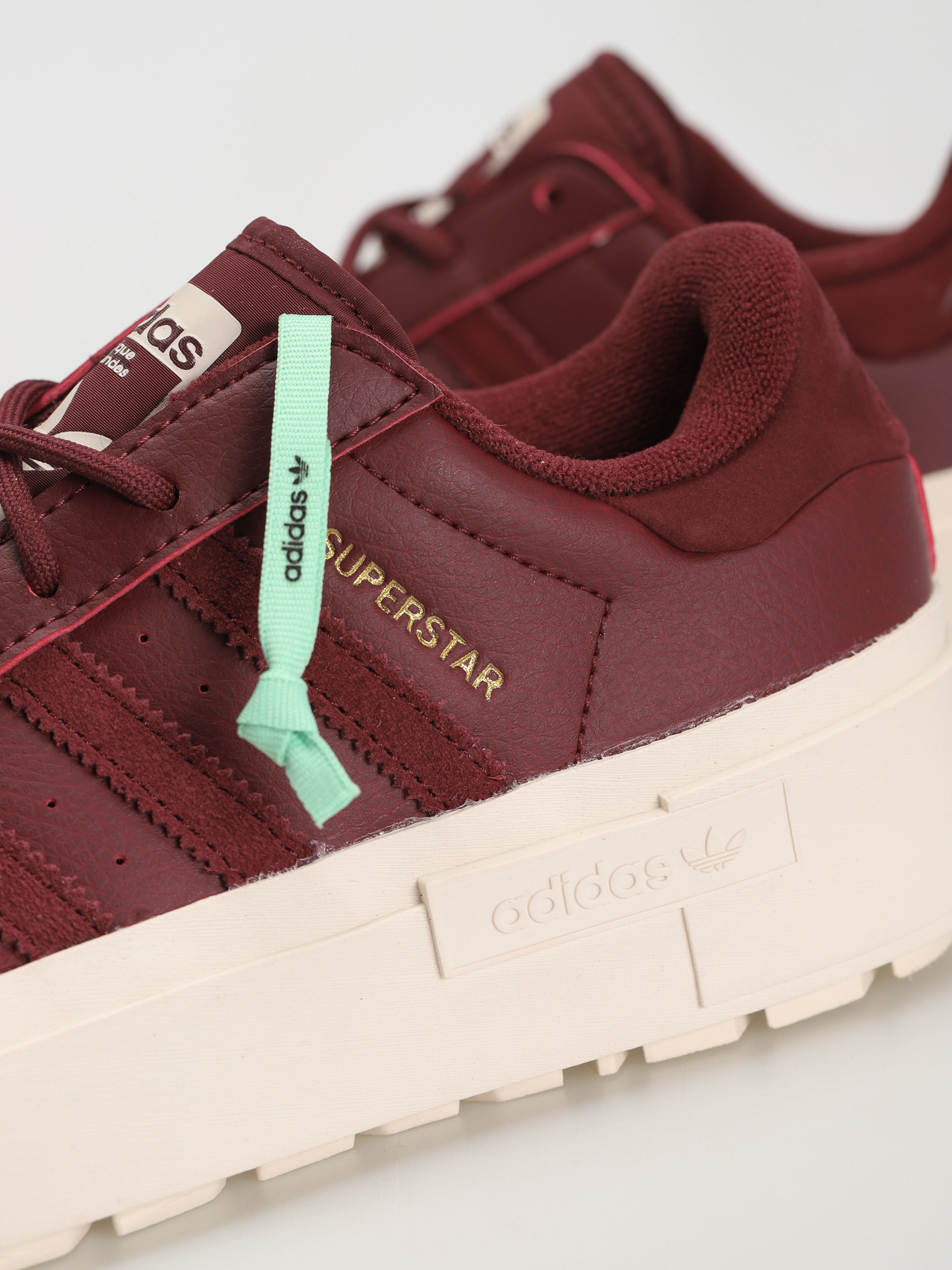 adidas Superstar Bonega X Shoes - Burgundy