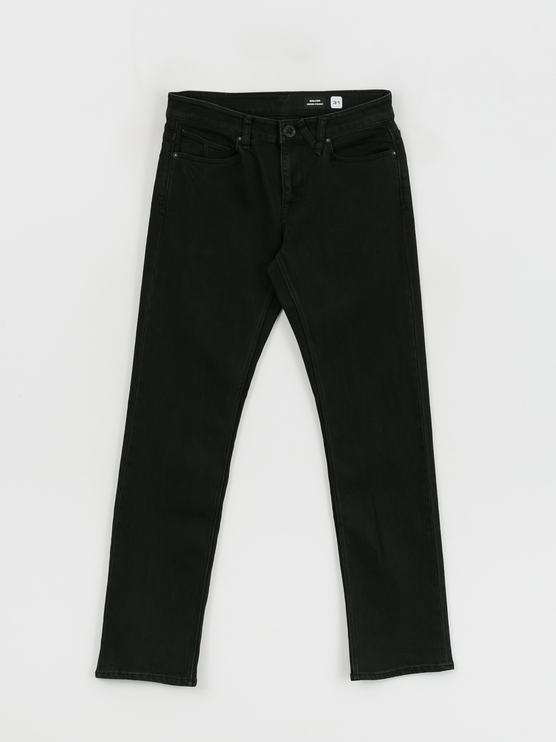 Volcom Solver Denim Pants (black out)