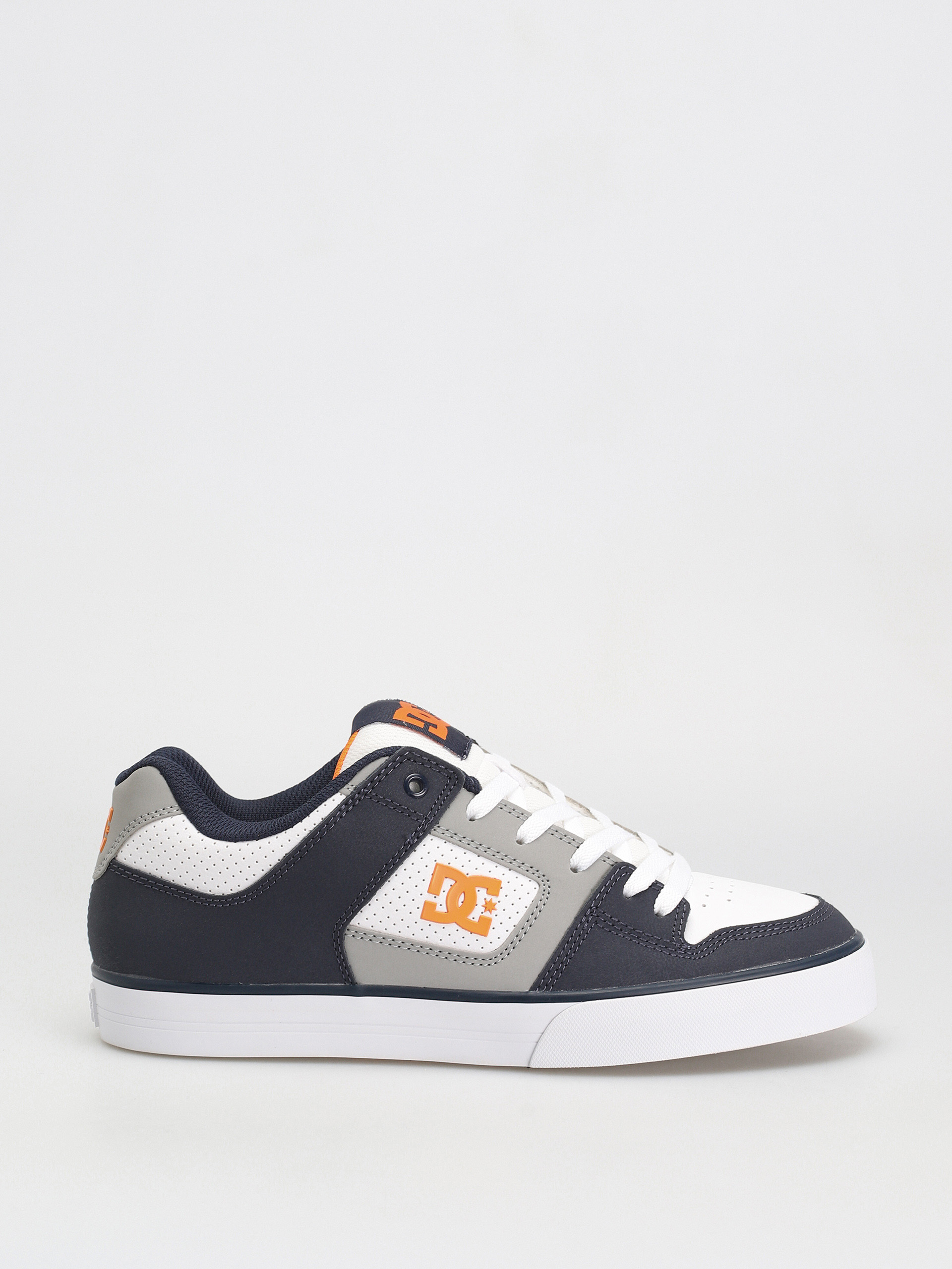 DC Pure Shoes (white/grey/blue)