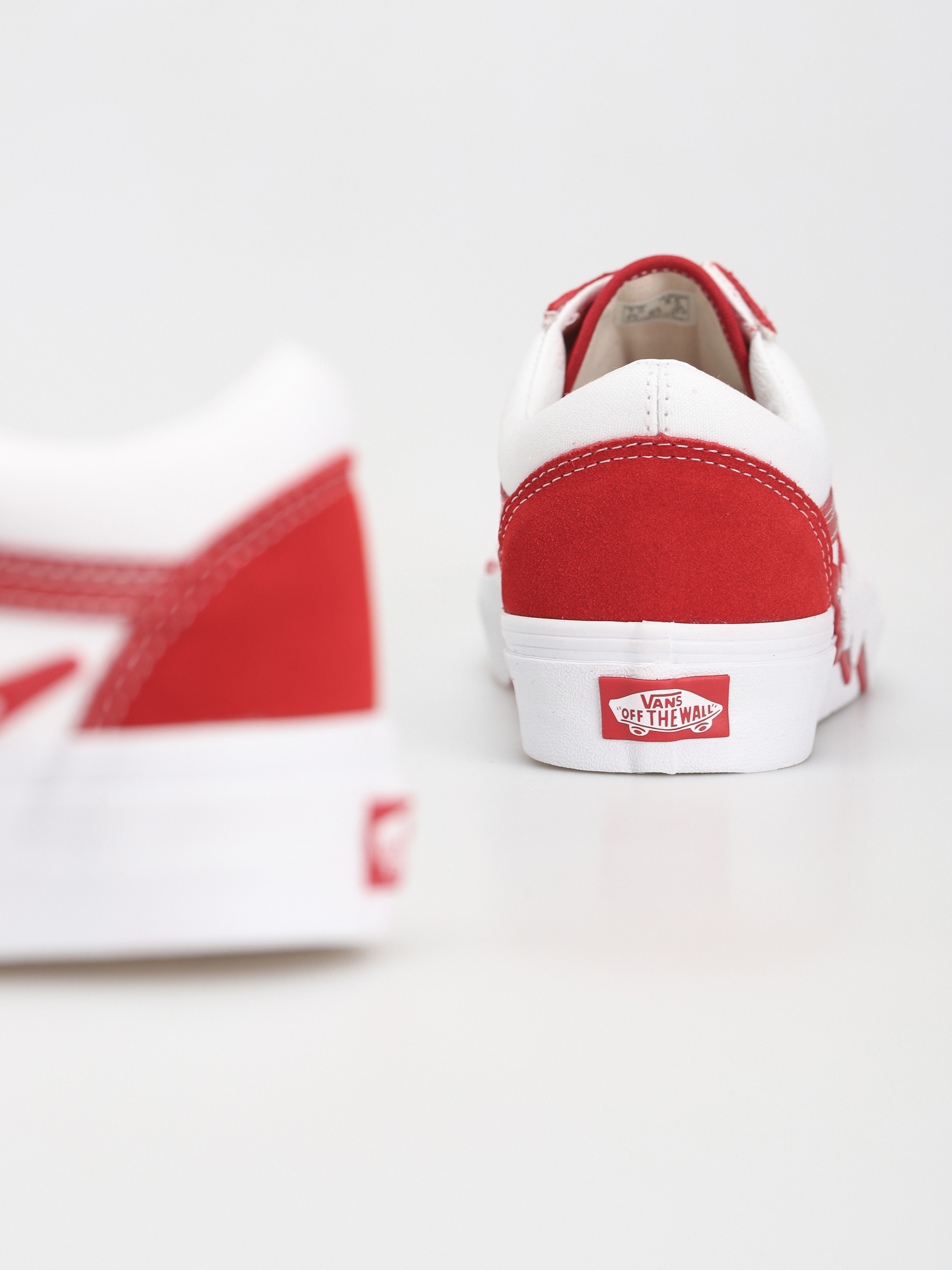Vans Old Skool Bolt Shoes (2 tone red/true white)