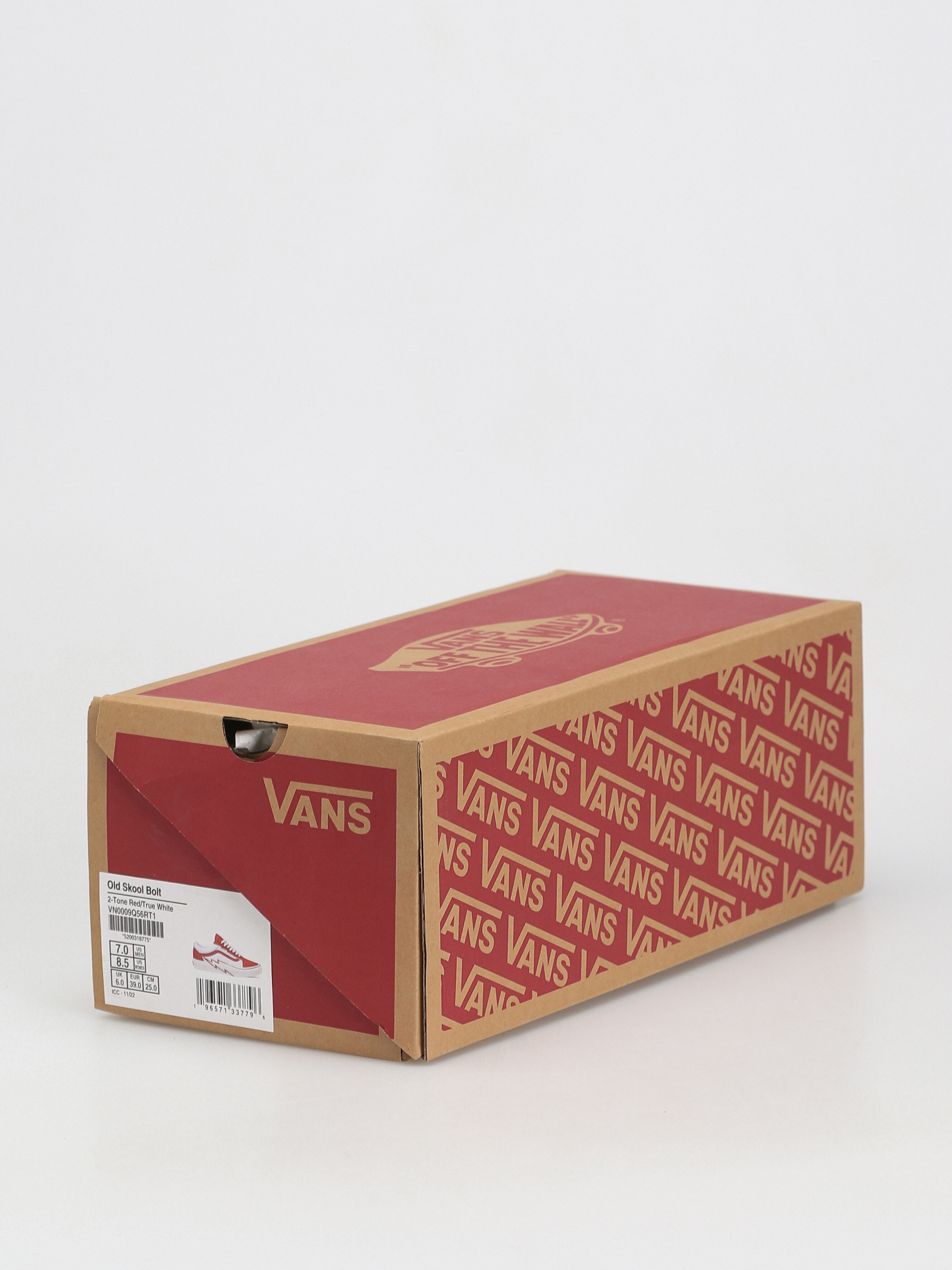 Vans Old Skool Bolt Shoes (2 tone red/true white)