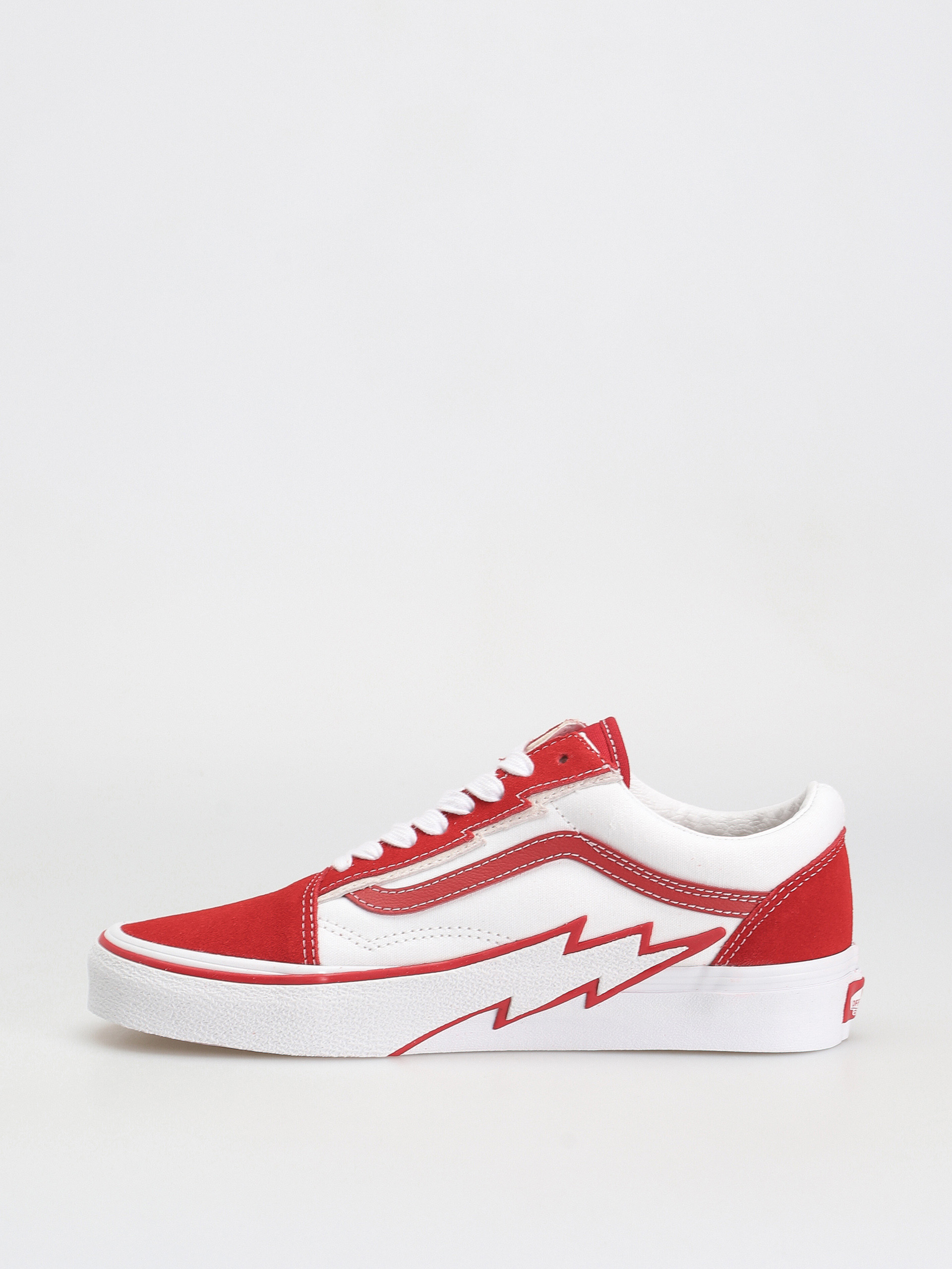 Vans Old Skool Bolt Shoes (2 tone red/true white)