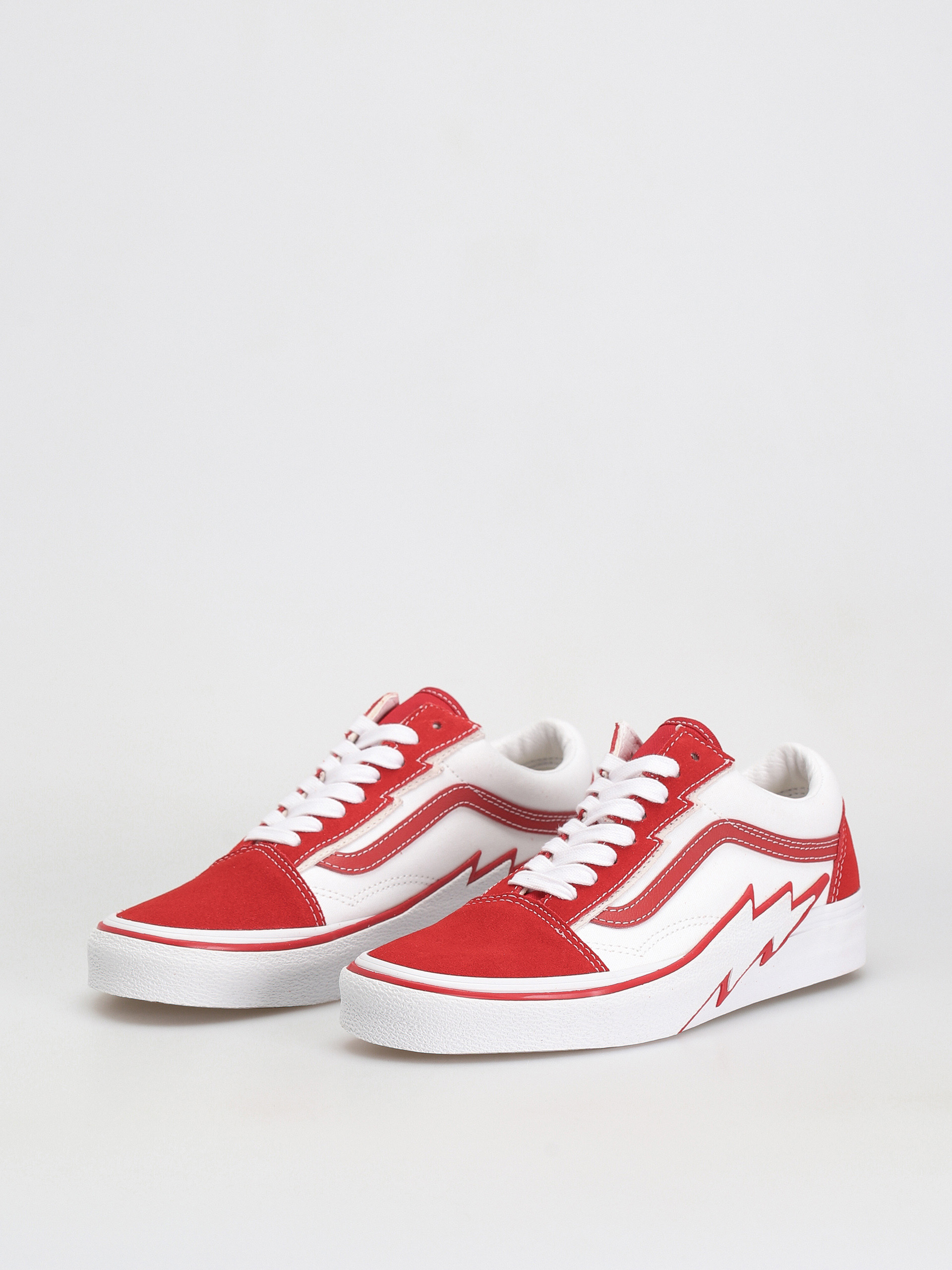 Vans Old Skool Bolt Shoes (2 tone red/true white)