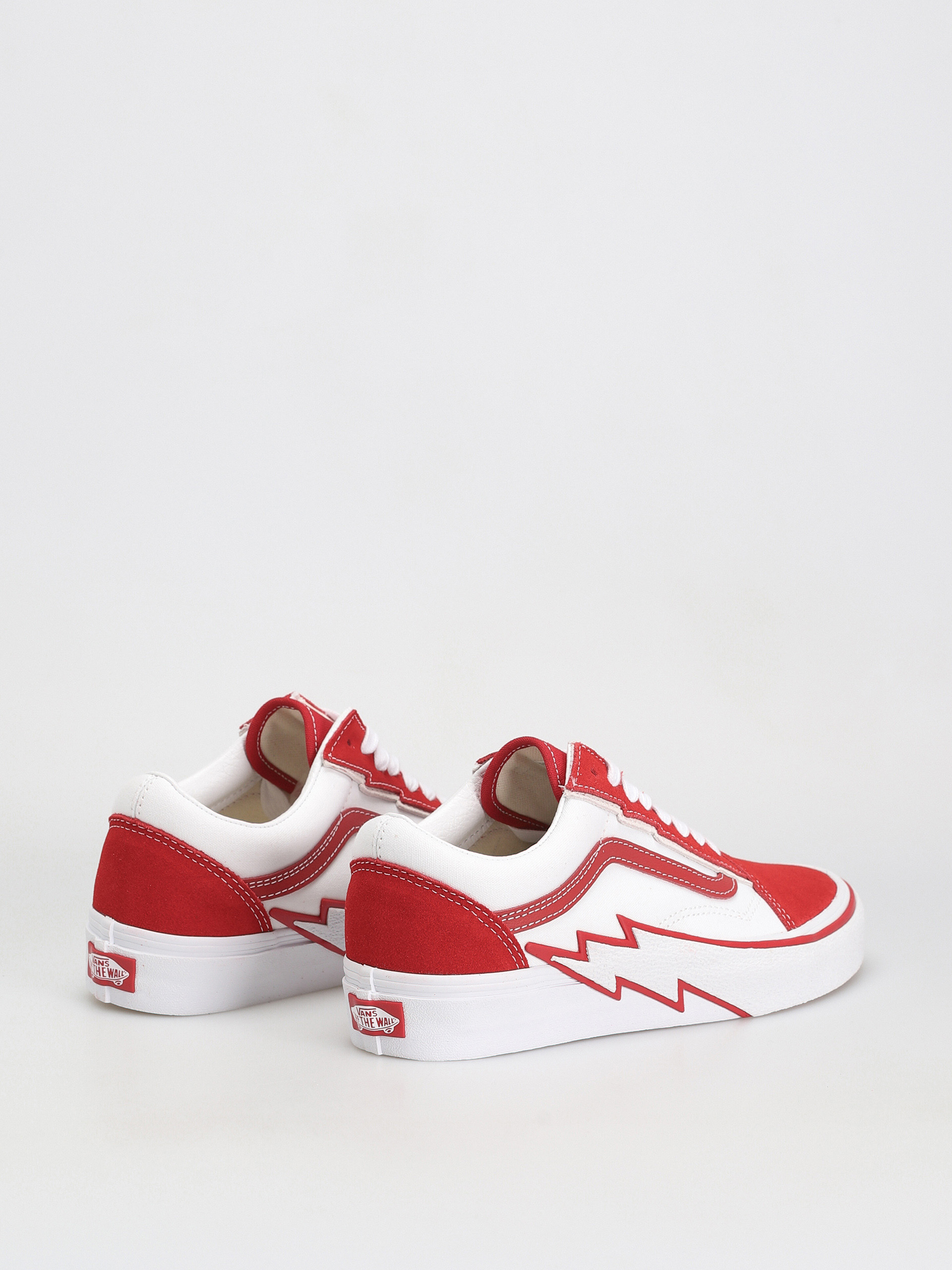 Vans Old Skool Bolt Shoes (2 tone red/true white)