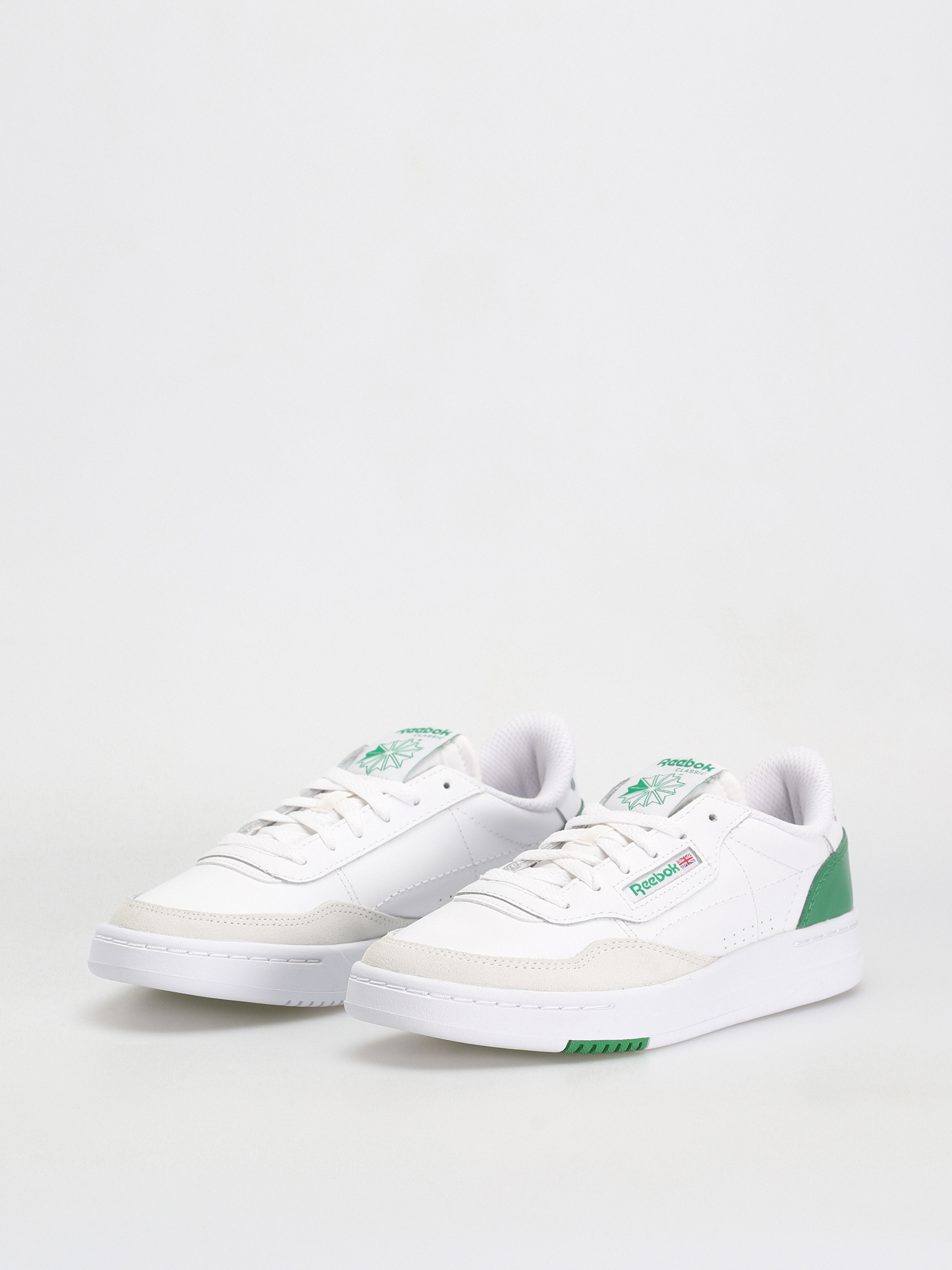 Reebok Court Peak Shoes (ftwwht/purgry/glegrn)