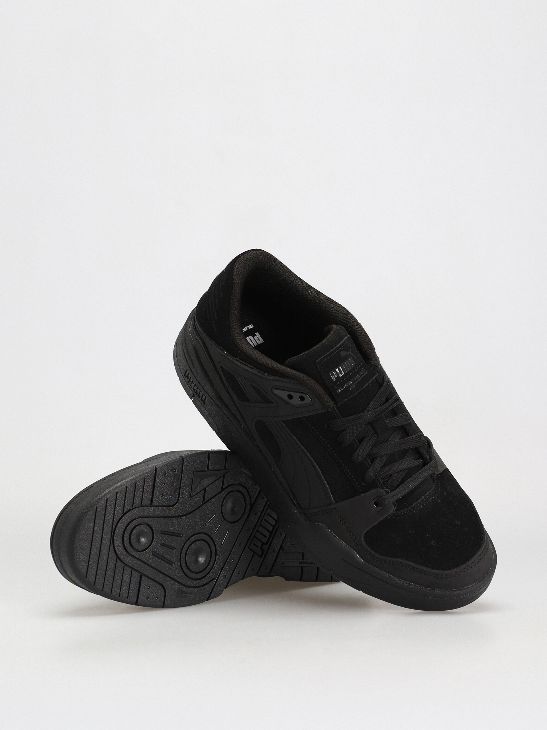 PUMA★SLIPSTREAM SUEDE★兼用★BLACK Puma Slipstream Suede Shoes - black (black)