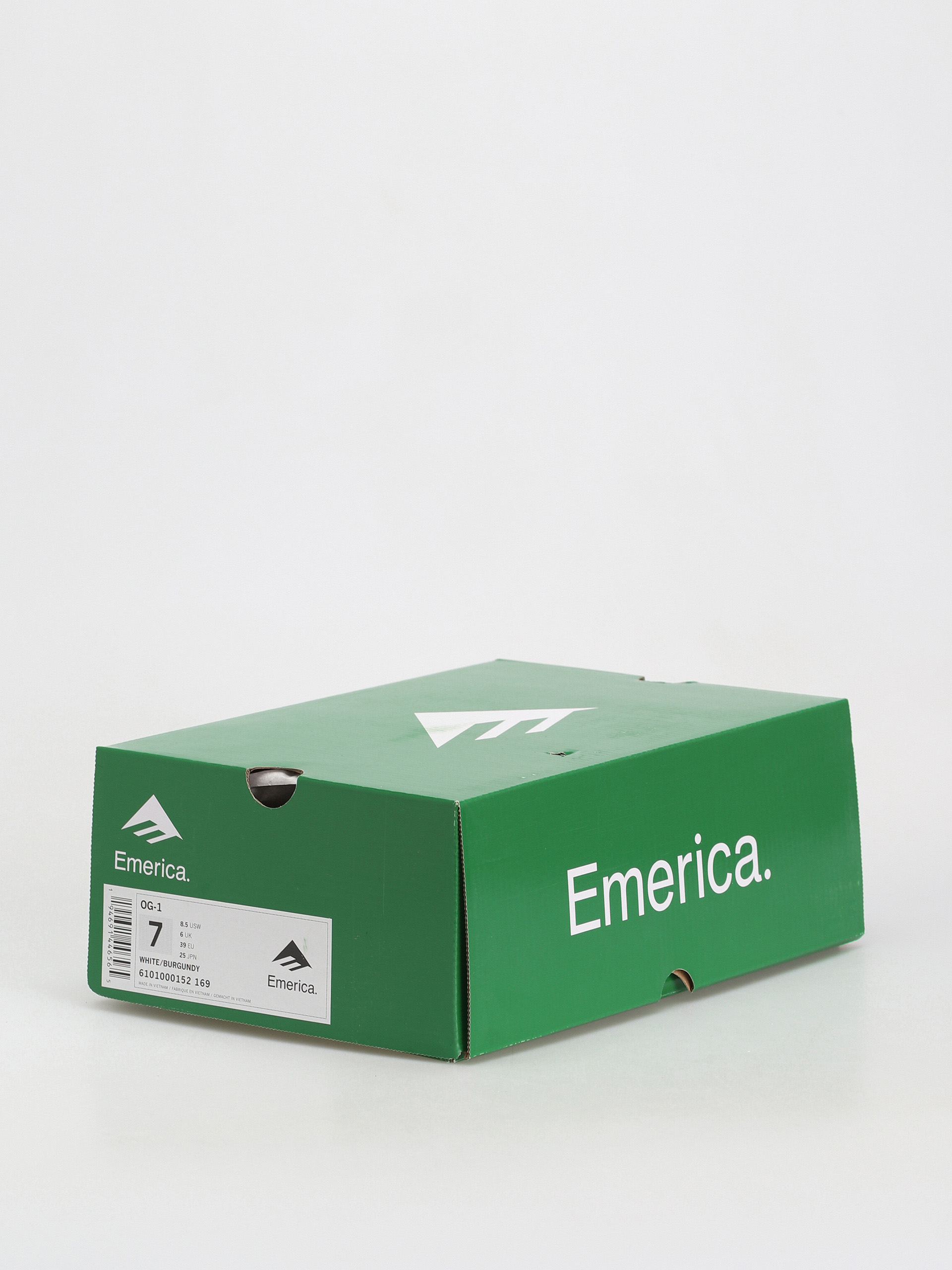 Emerica Og-1 Shoes (white/burgundy)