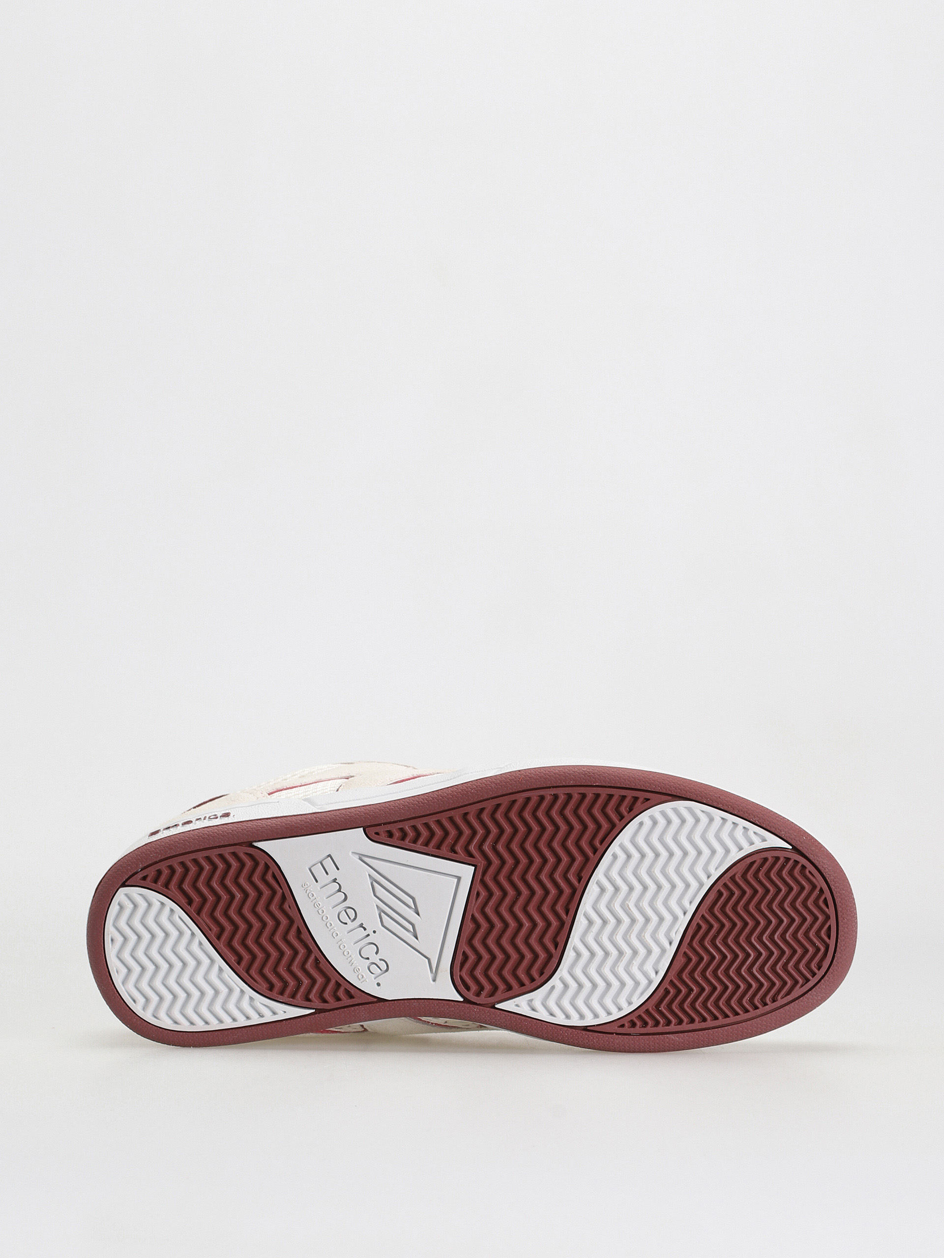 Emerica Og-1 Shoes (white/burgundy)