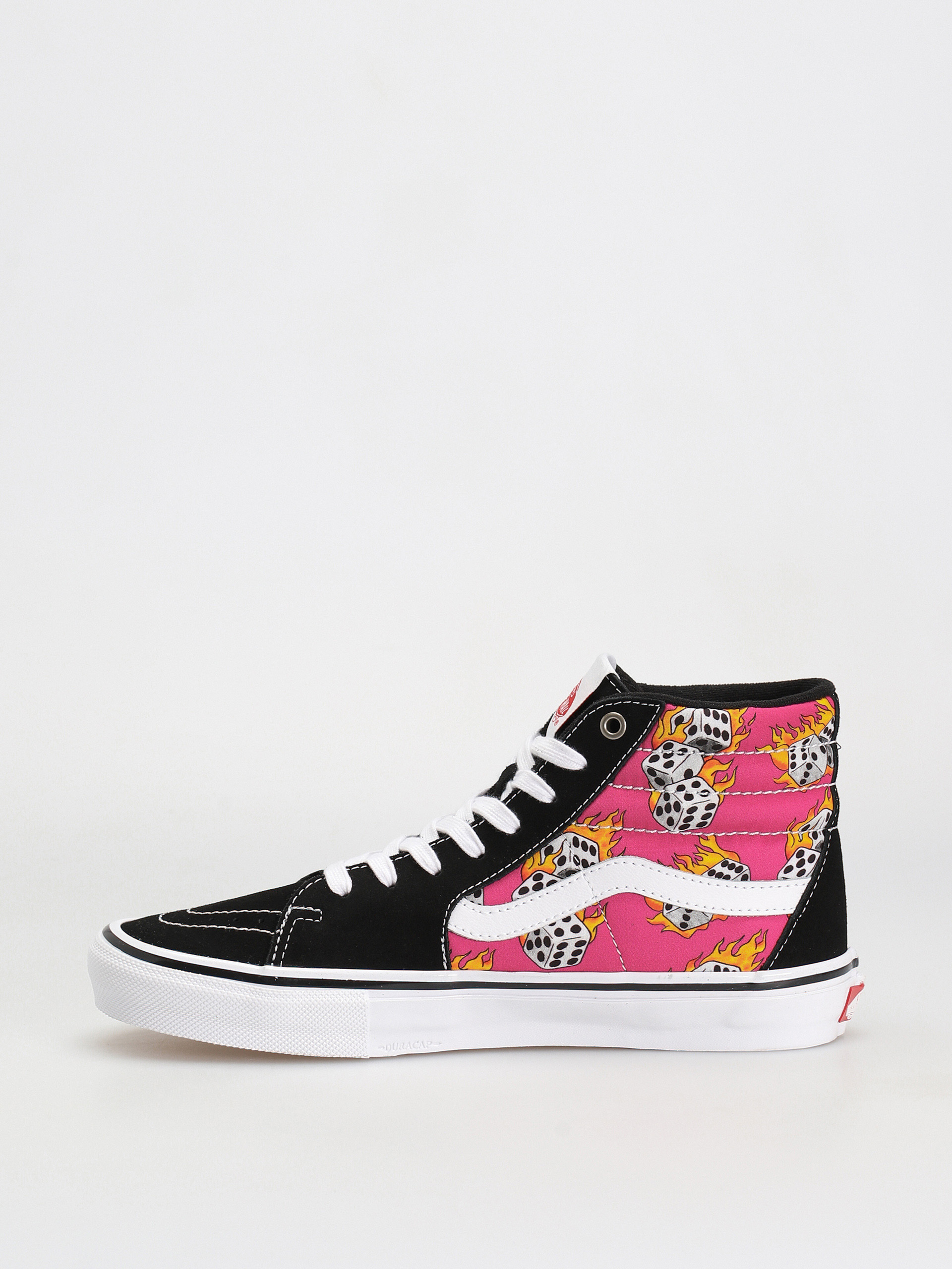 Vans Skate Sk8 Hi Shoes (fuchsia fedora)