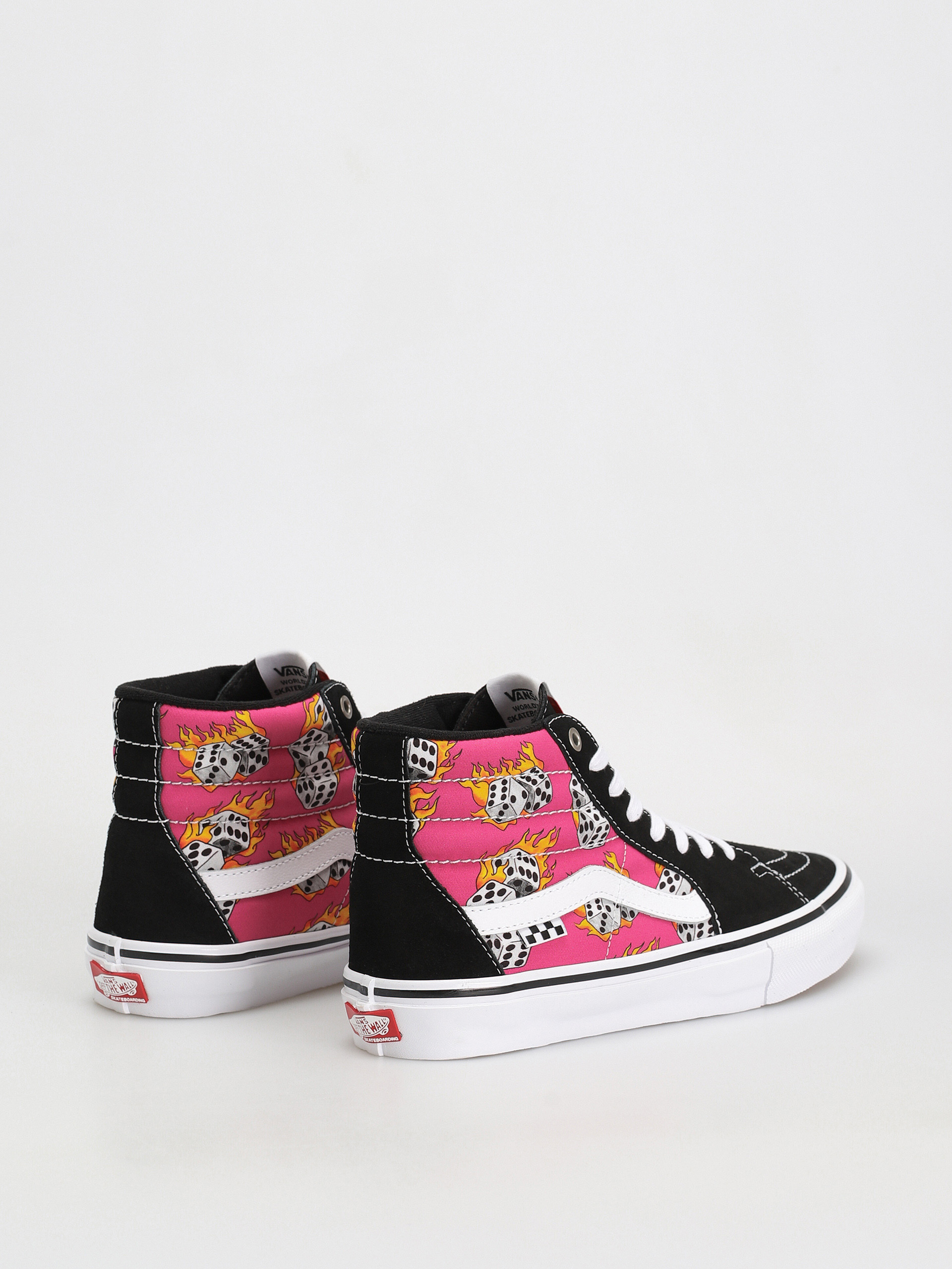 Vans Skate Sk8 Hi Schuhe (fuchsia fedora)