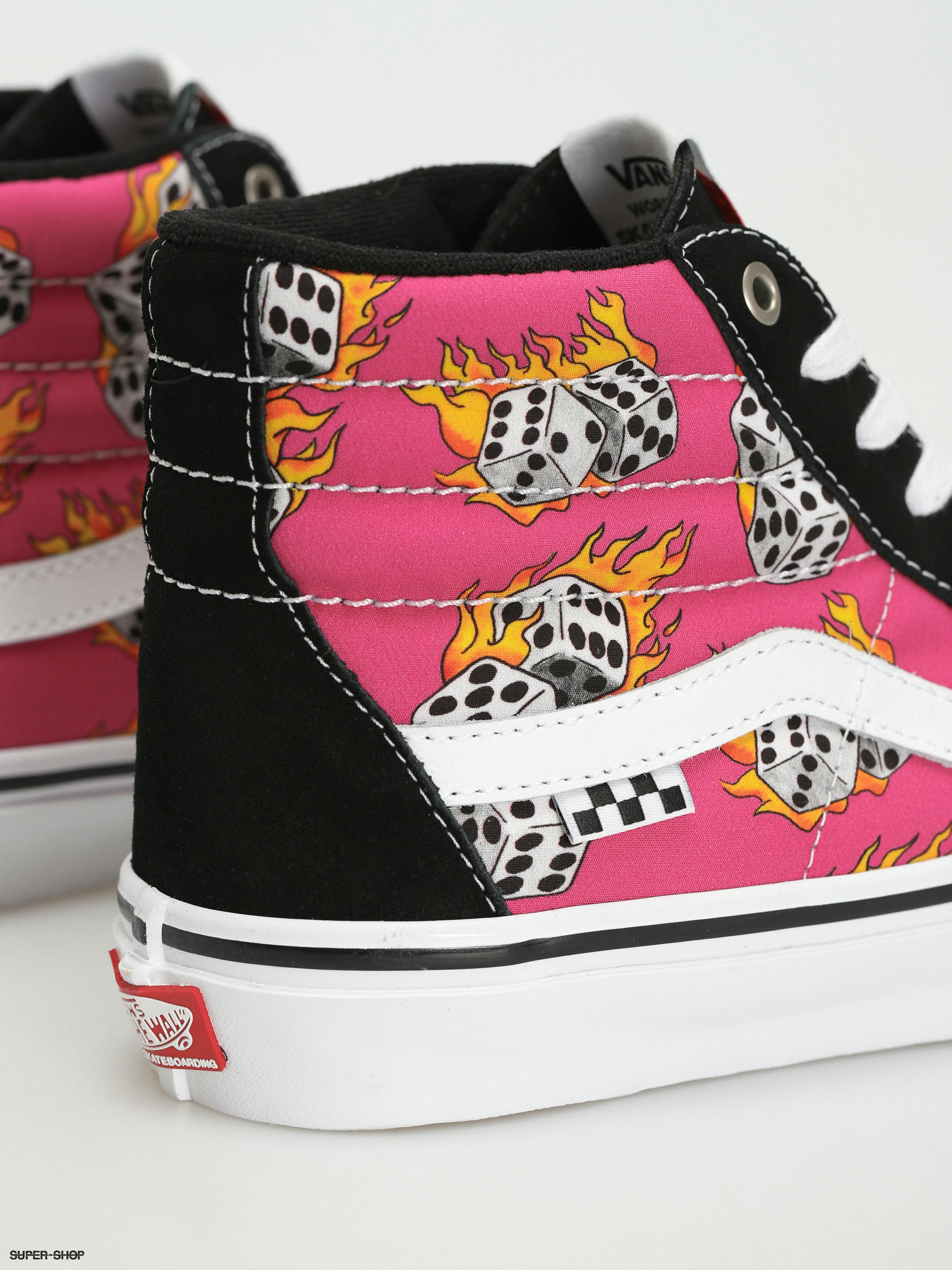 Vans fuchsia sale