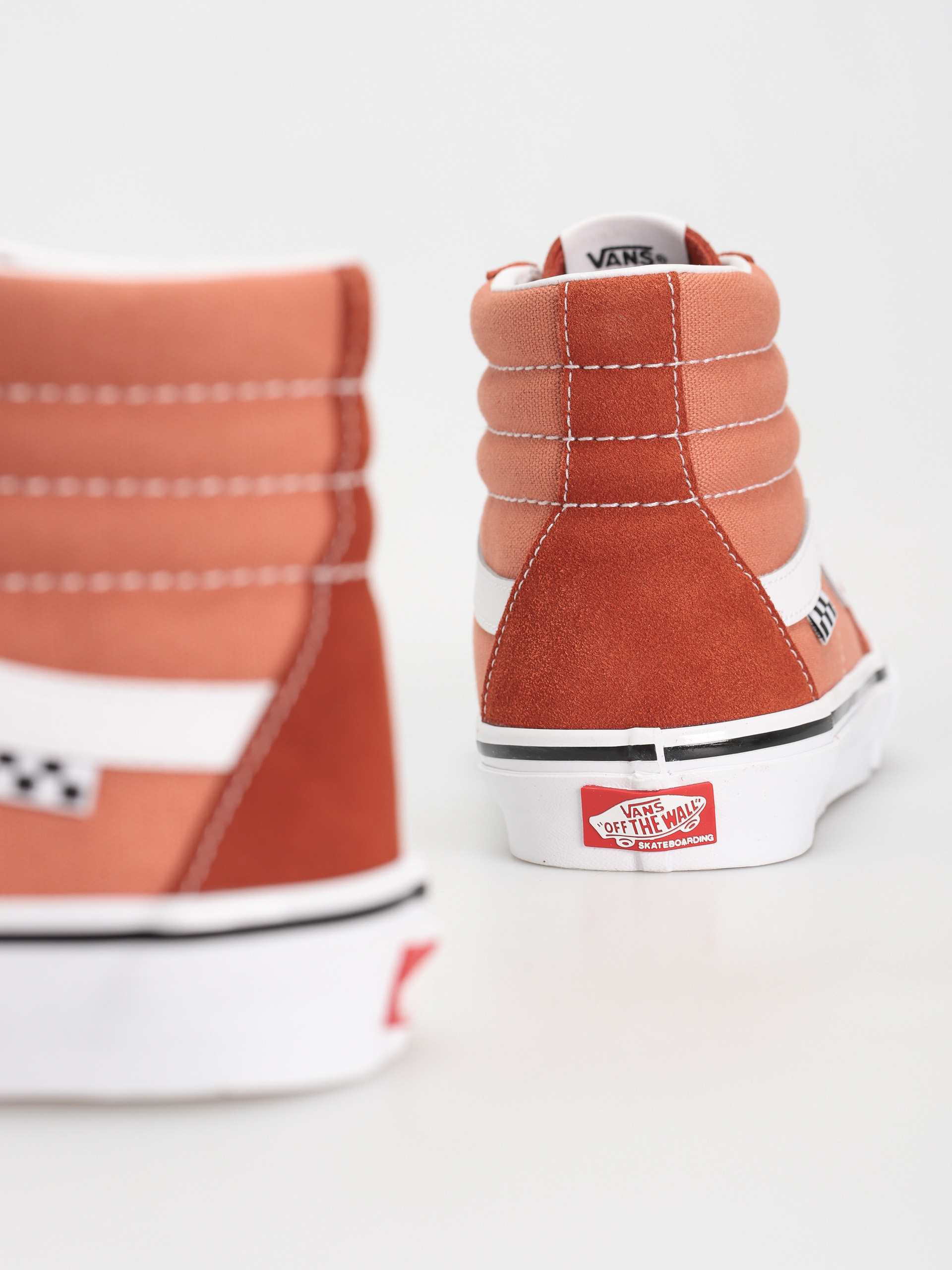 Vans Skate Sk8 Hi Shoes (burnt ochre)