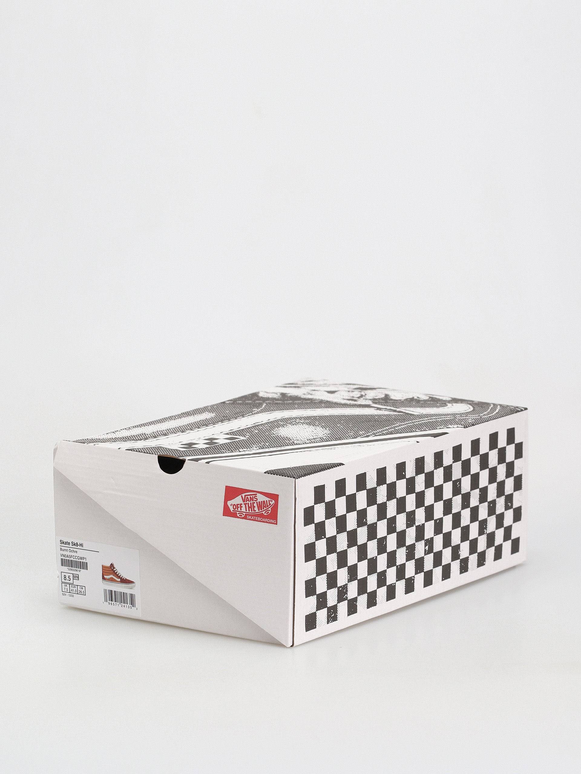 Vans Skate Sk8 Hi Shoes (burnt ochre)