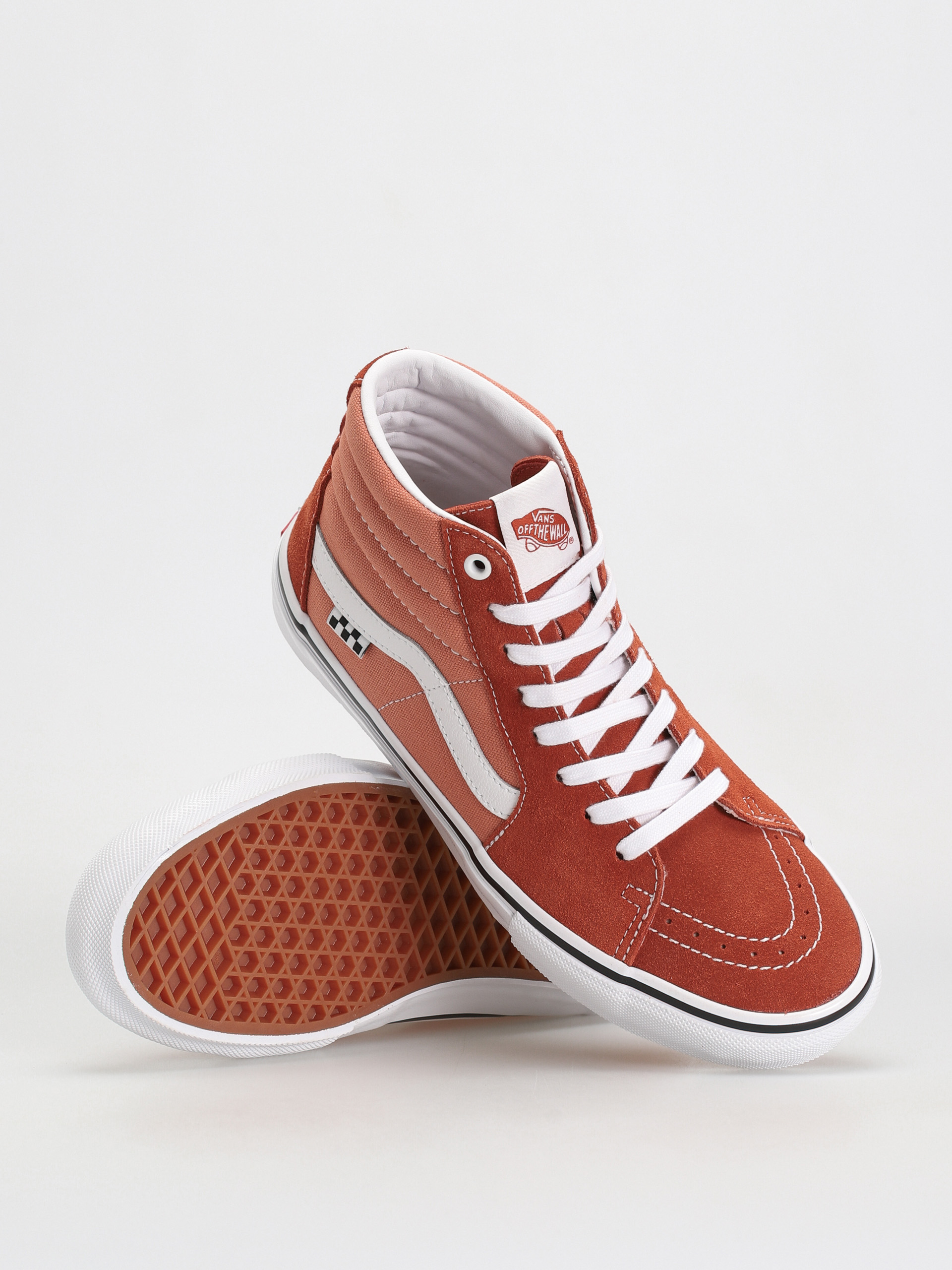 Vans Skate Sk8 Hi Schuhe (burnt ochre)