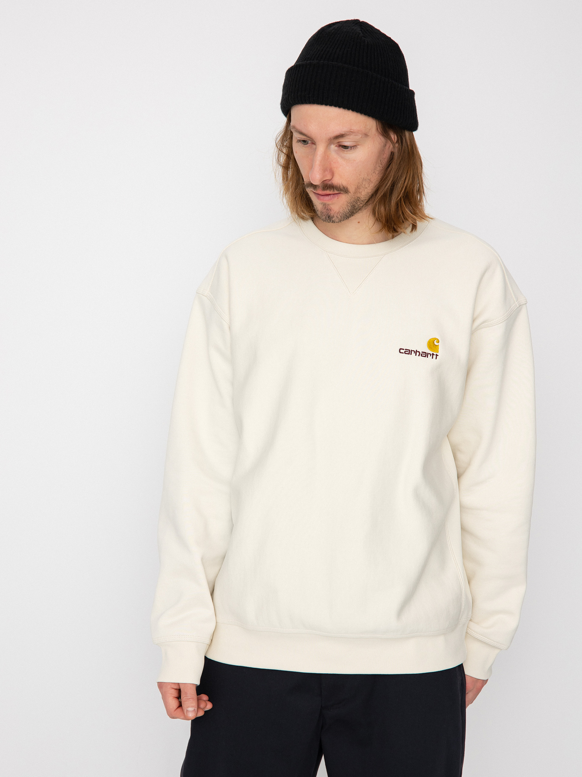 Carhartt WIP American Script Sweatshirt (natural)