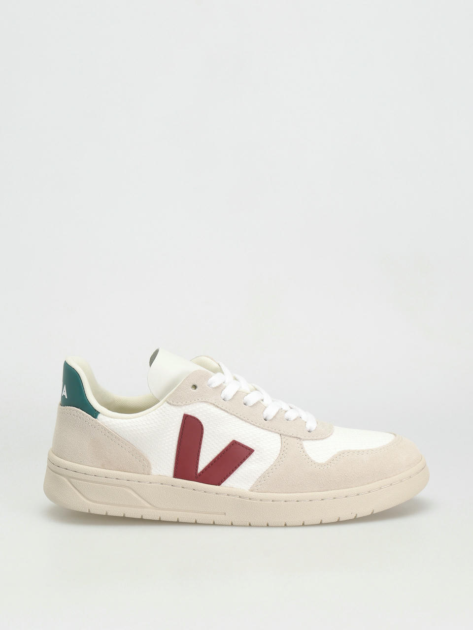 Veja V-10 Shoes (white marsala brittany)