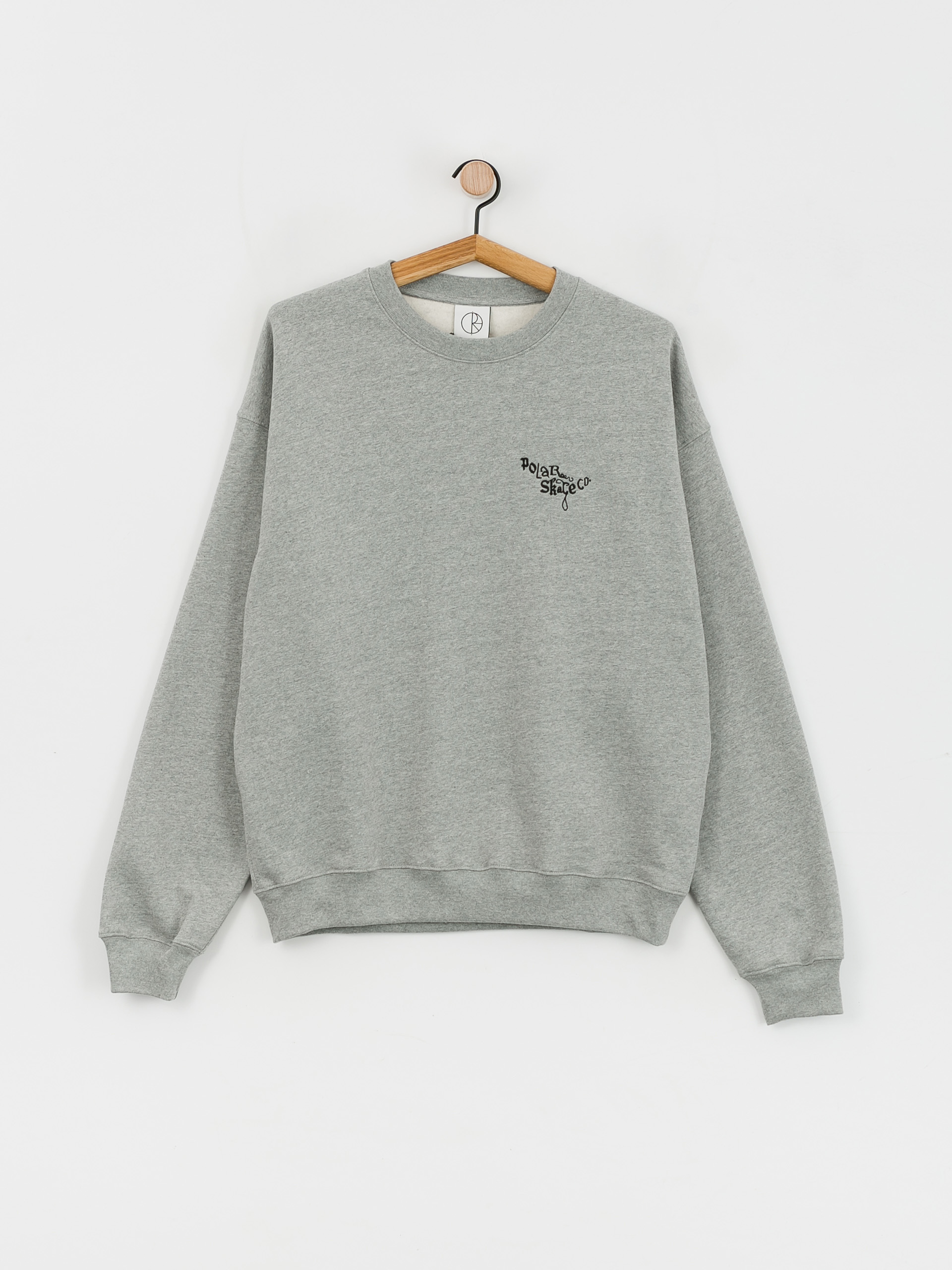 Polar Skate Ornament Sweatshirt (heather grey)