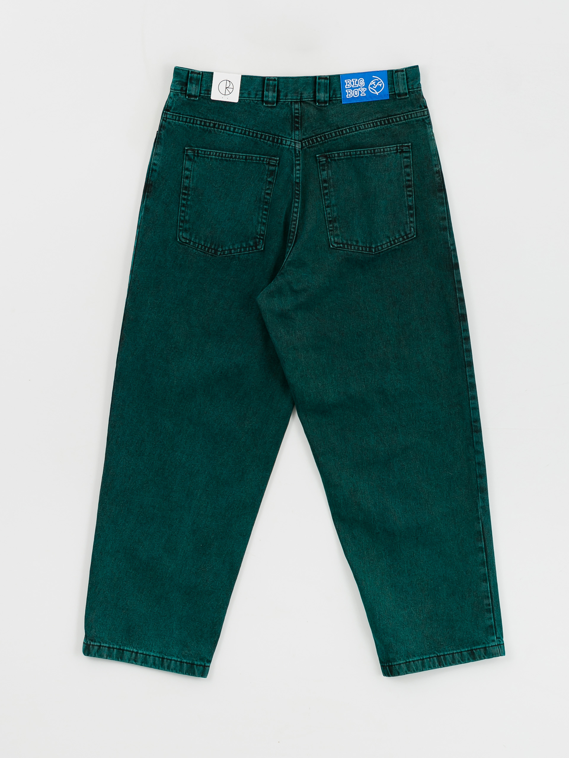 polar skateデニム Mサイズ　TEAL BLACK 緑　グリーン POLAR SKATE CO. BIG BOY JEANS TEAL BLACK - メルカリ