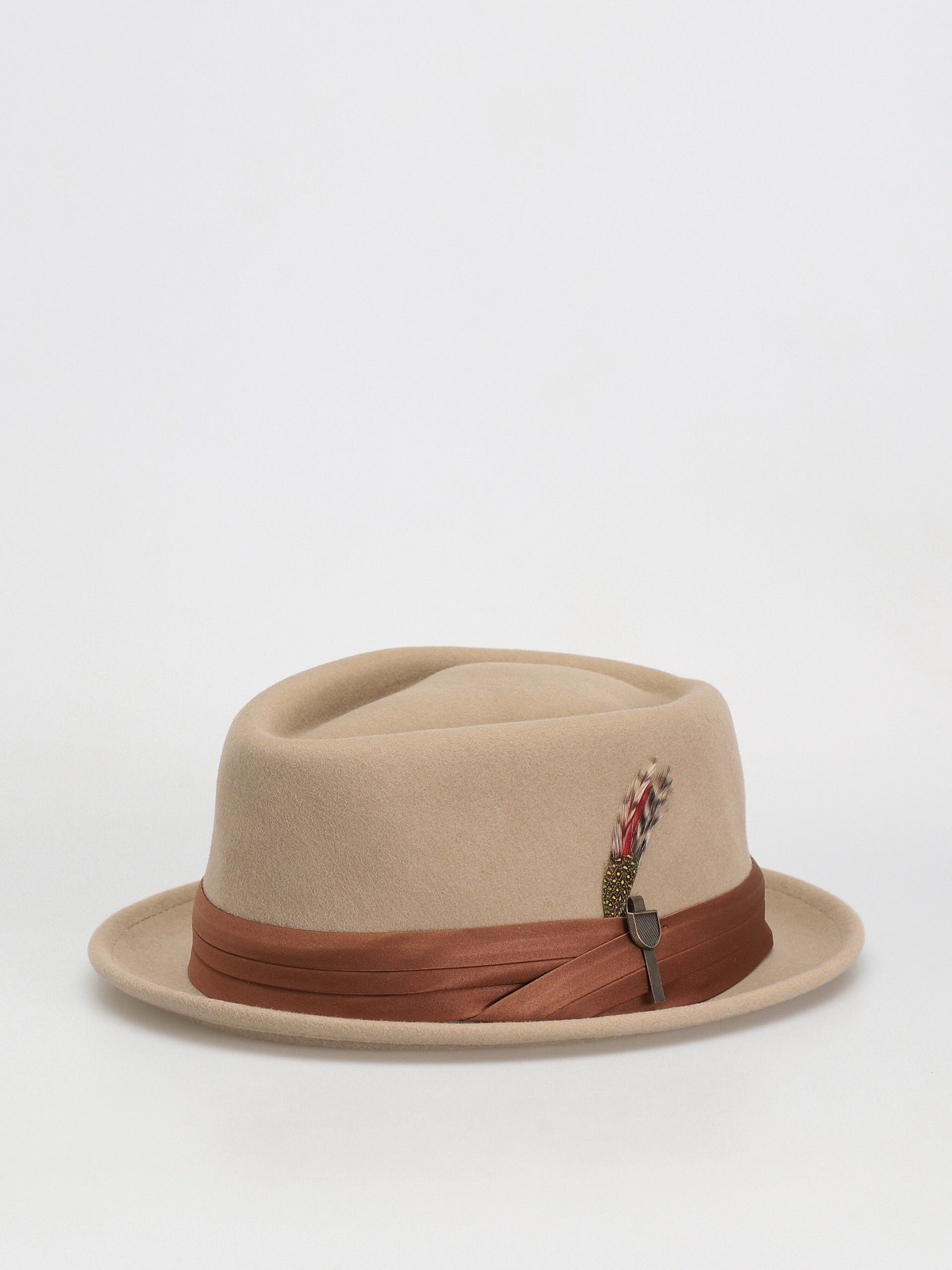 Brixton Stout Pork Pie Hat (sand)