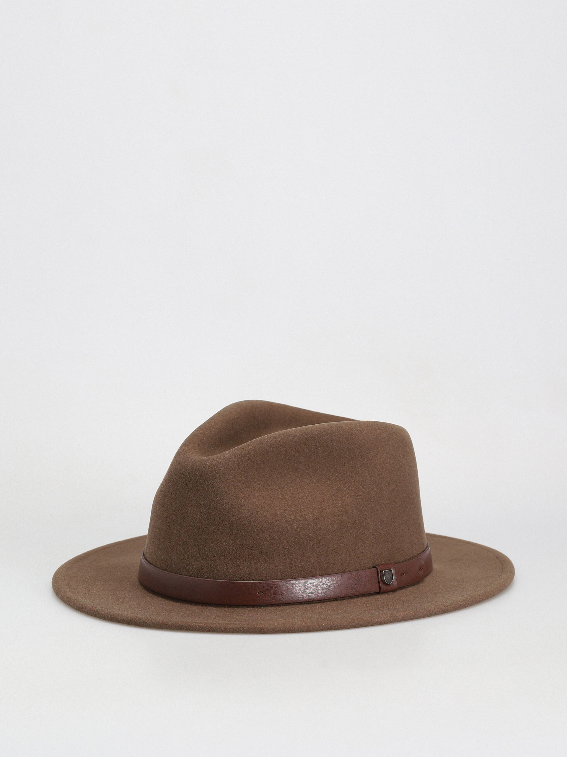 Brixton Messer Fedora Hat (dark earth)