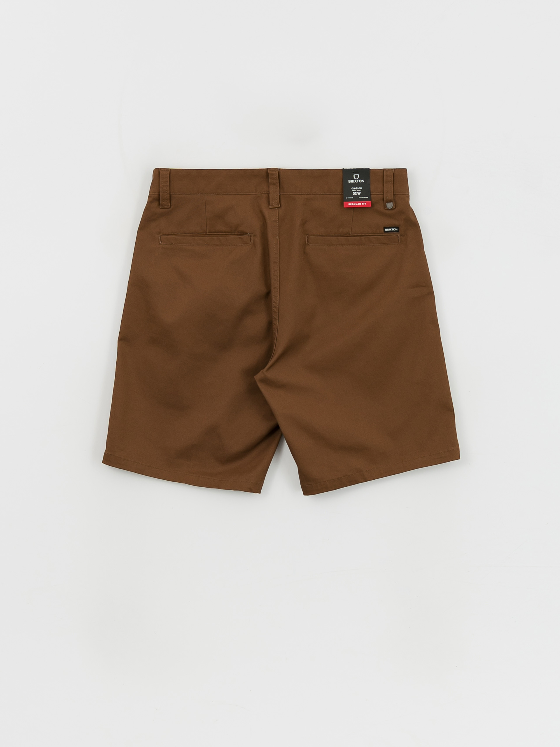 Brixton Choice Chino Shorts (dark earth)
