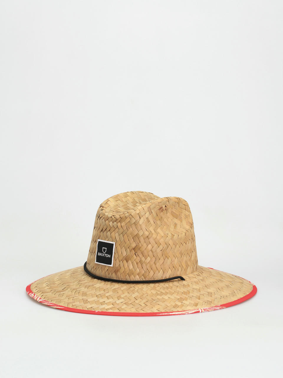 Brixton Alpha Square Sun Hut (tan/aloha red)