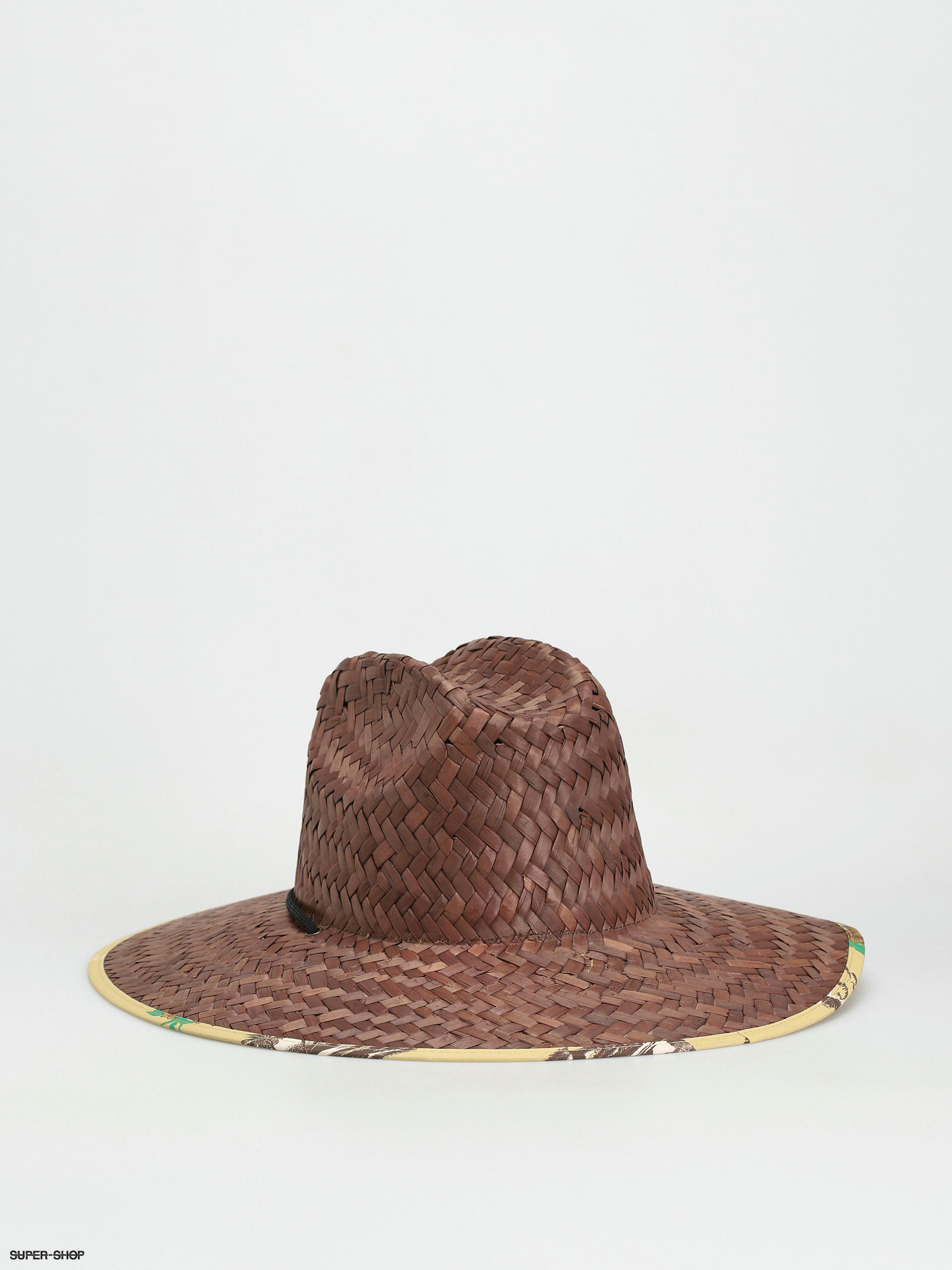 Brixton Alpha Square Sun Hat (dark earth/straw)