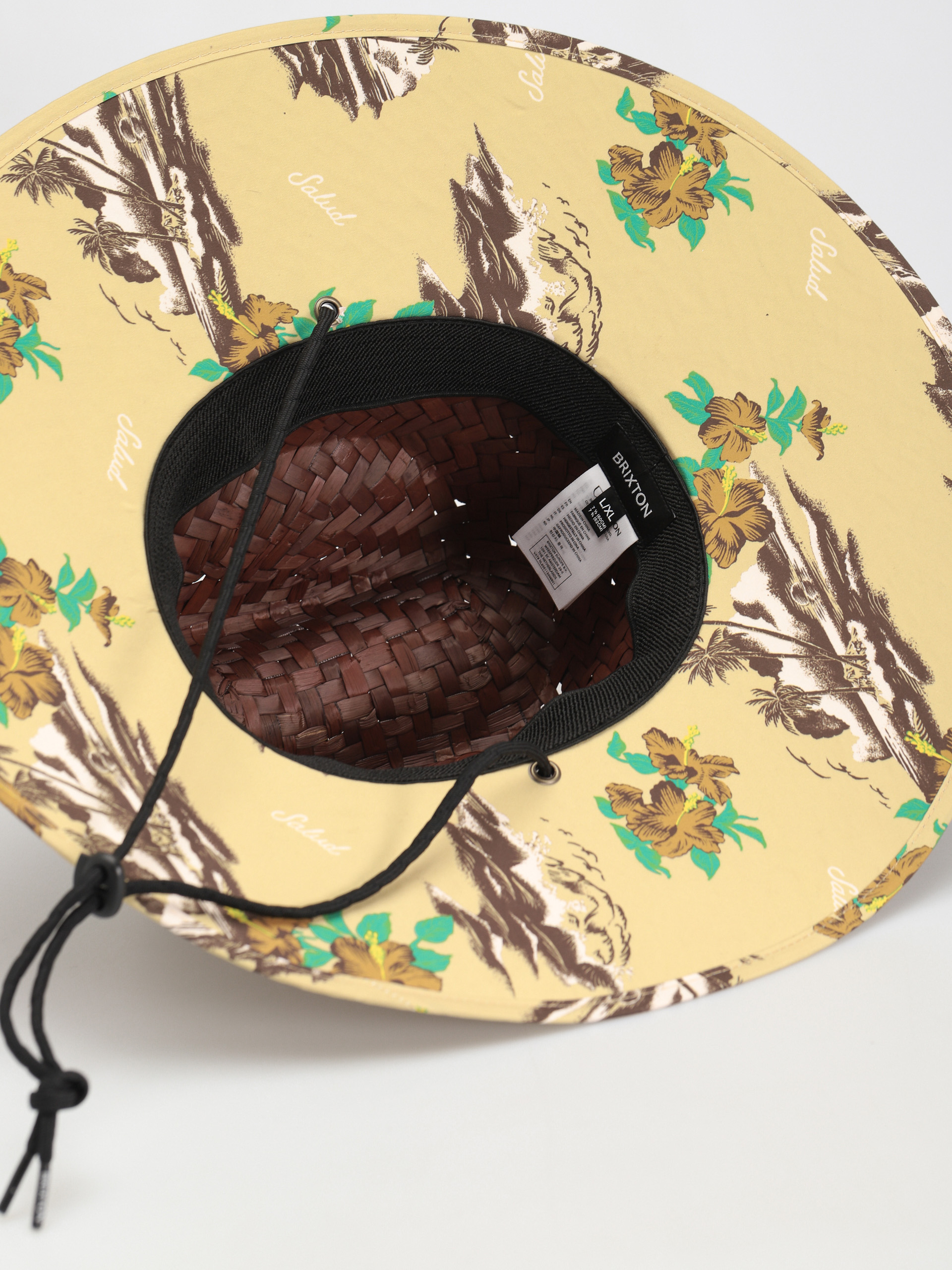 Brixton Alpha Square Sun Hut (dark earth/straw)