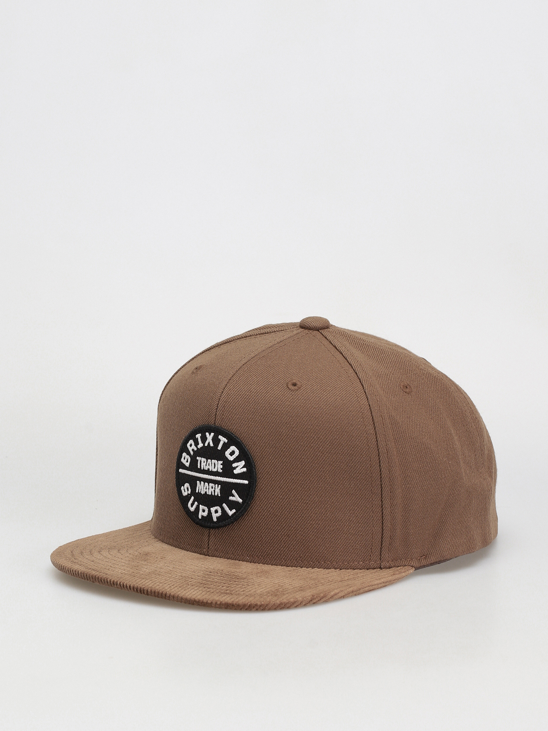Brixton Oath III Snapback Cap - brown (dark earth/dark earth)