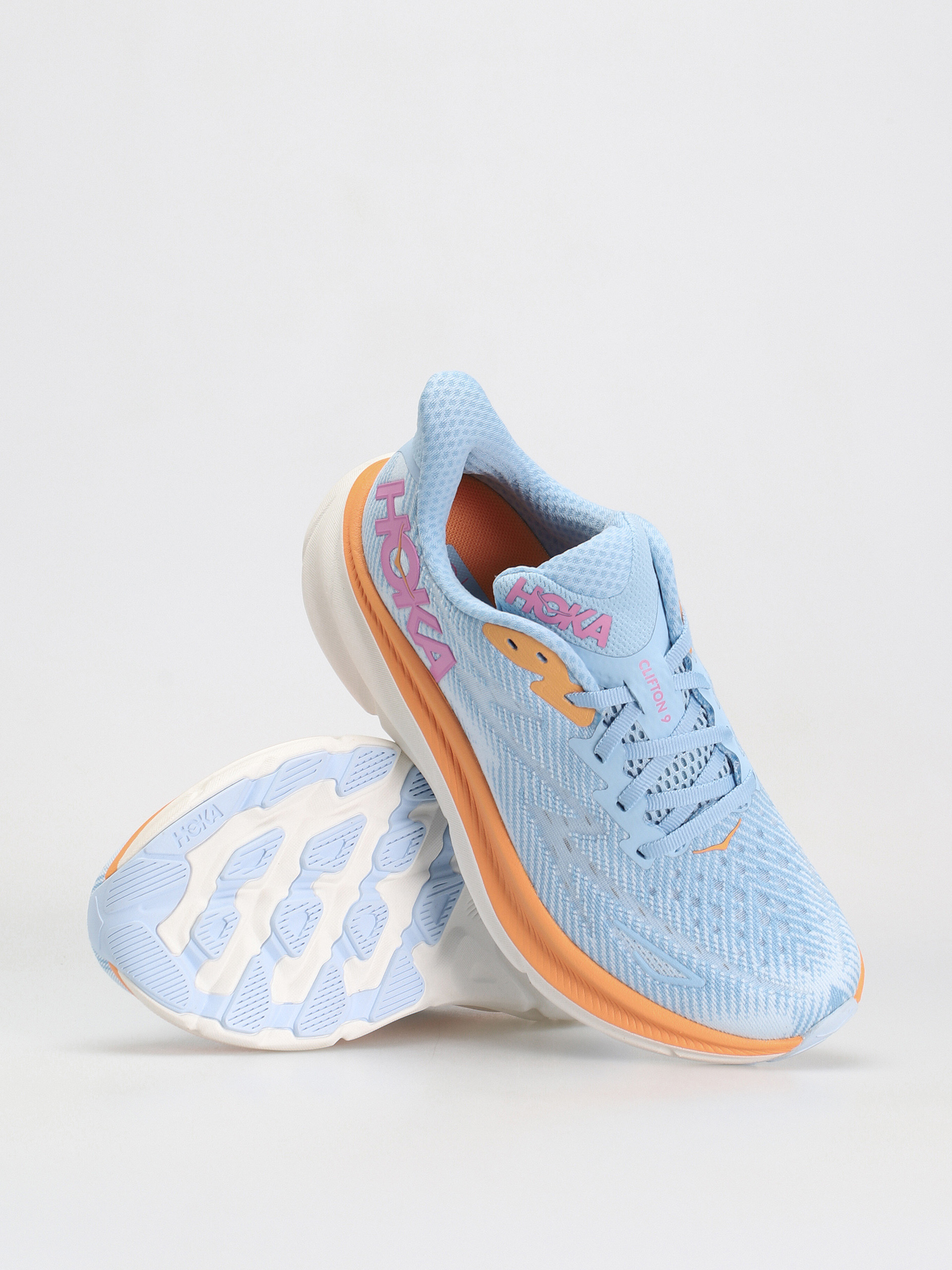 Hoka Clifton 9 Shoes Wmn - blue (airy blue/ice water)