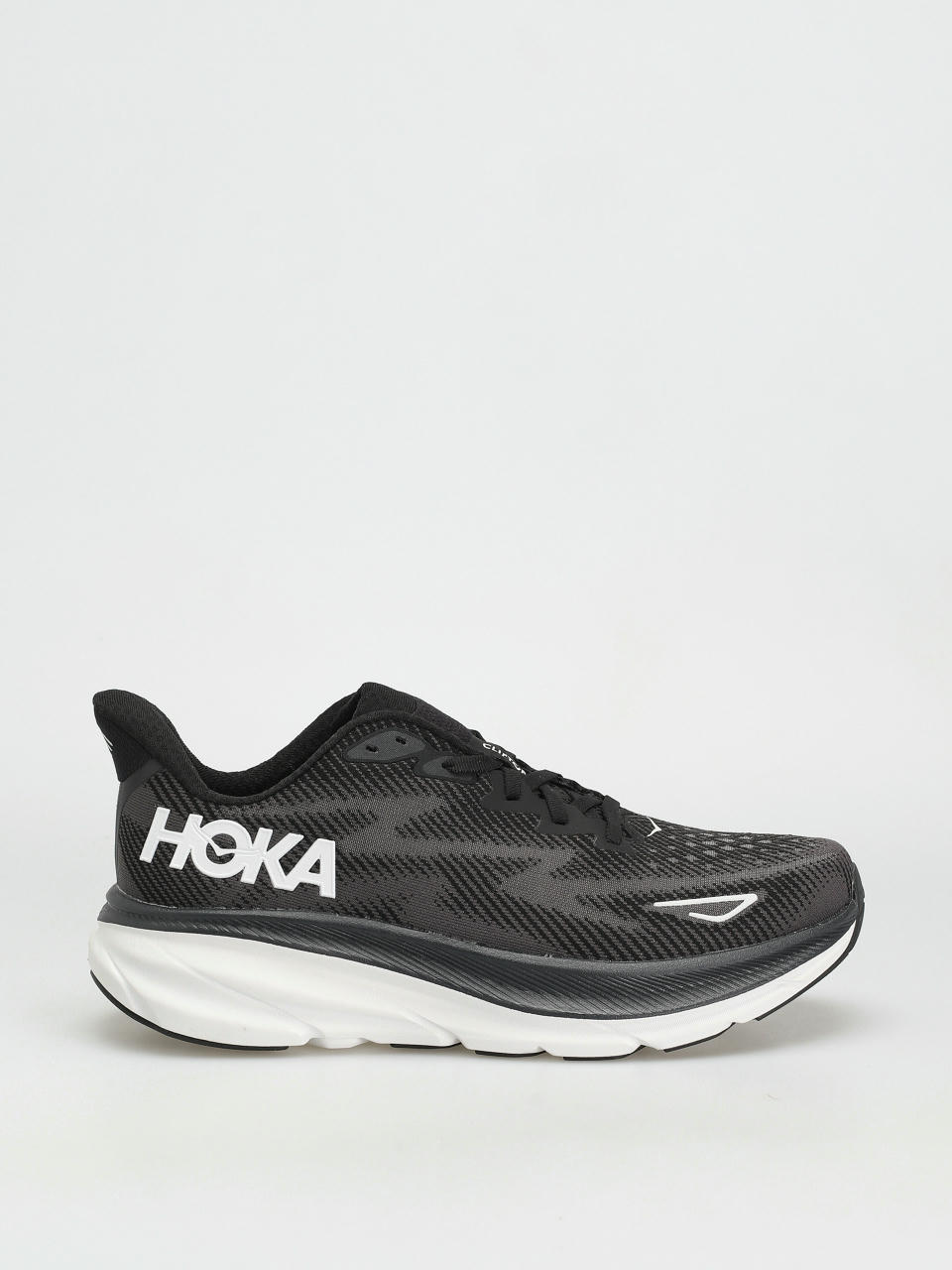 Hoka Clifton 9 Schuhe (black/white)
