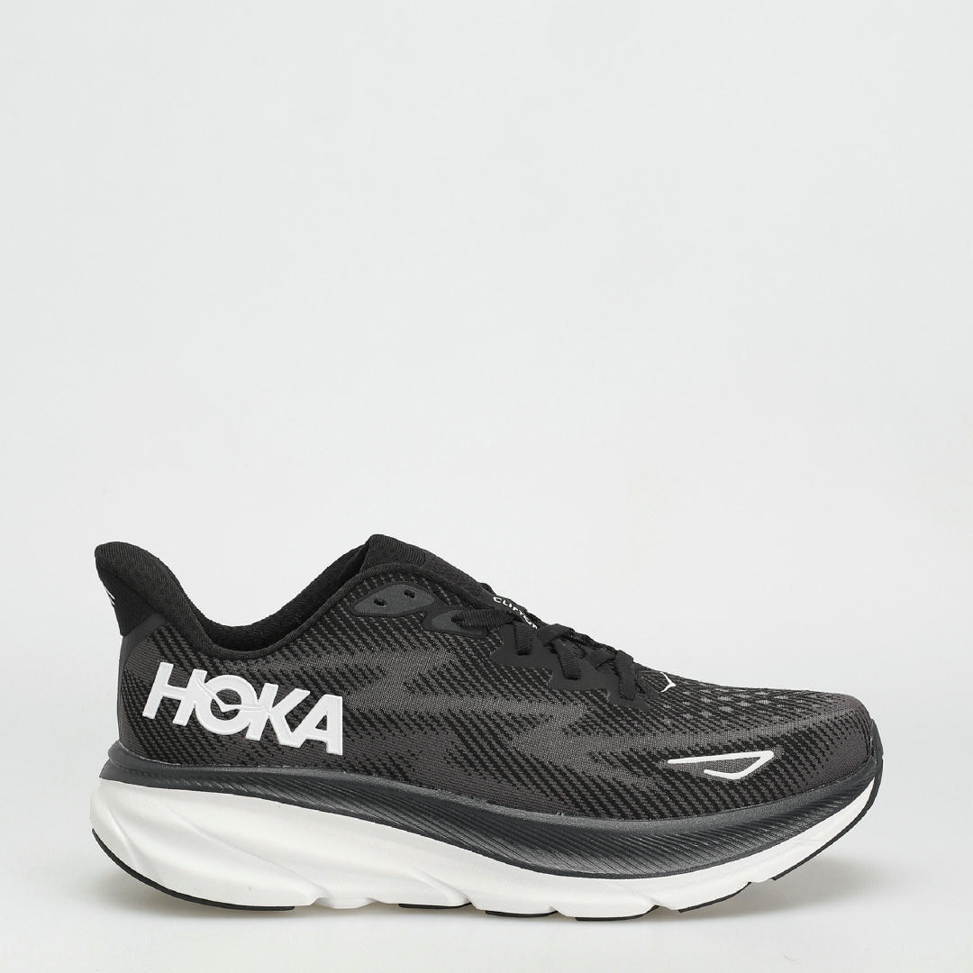 Hoka Clifton 9 Shoes - black (black/white)