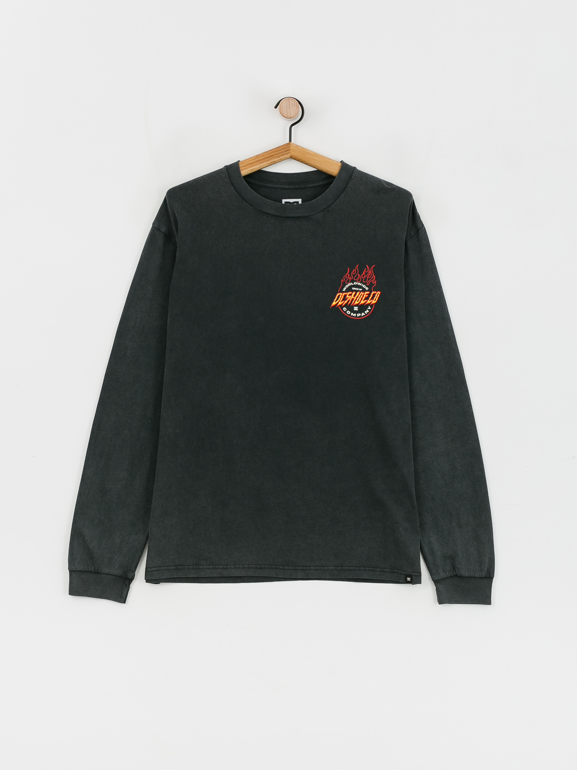 DC Fiery Longsleeve (black acid)