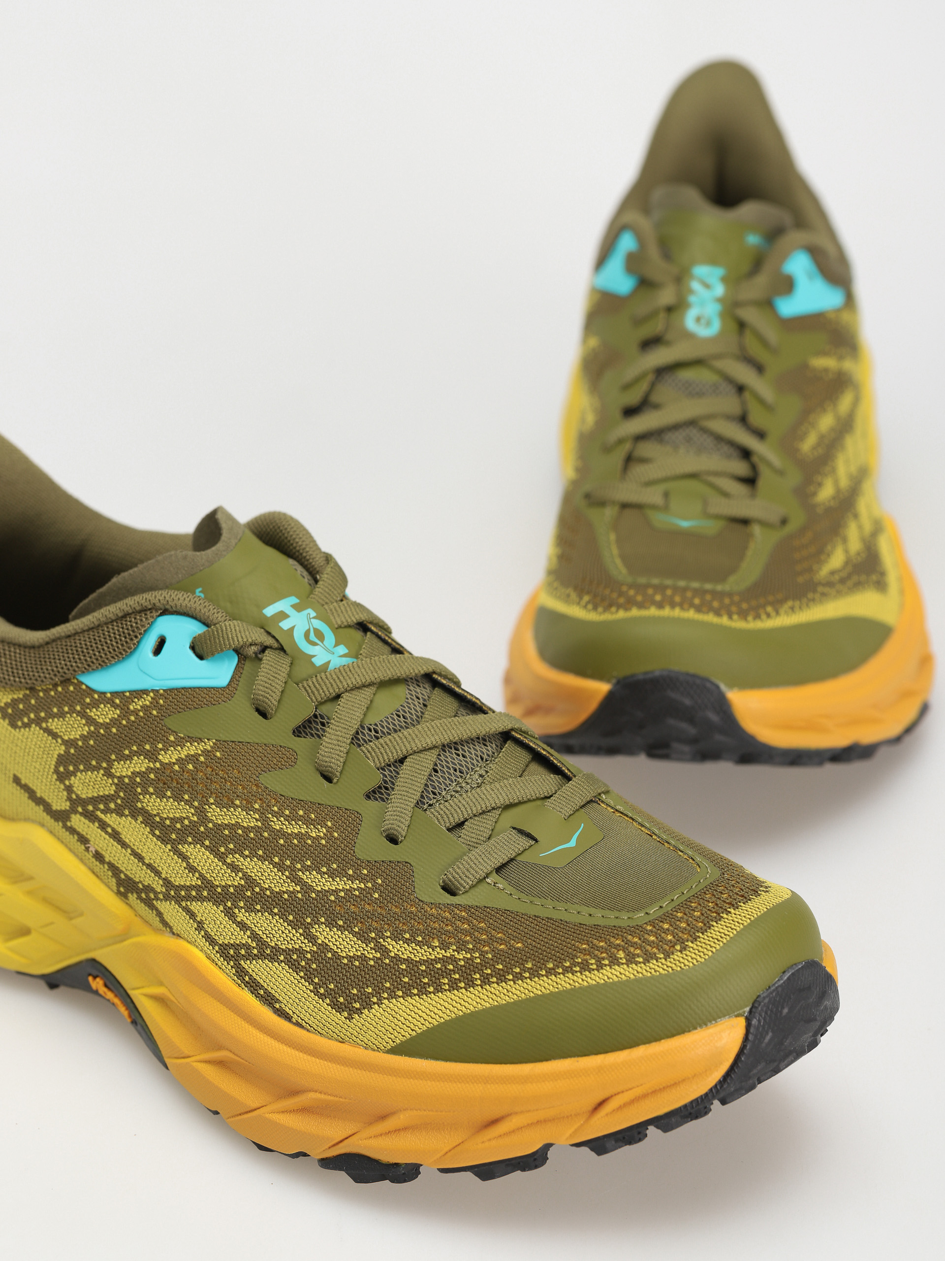 Hoka Speedgoat 5 Schuhe (avocado/passion fruit)