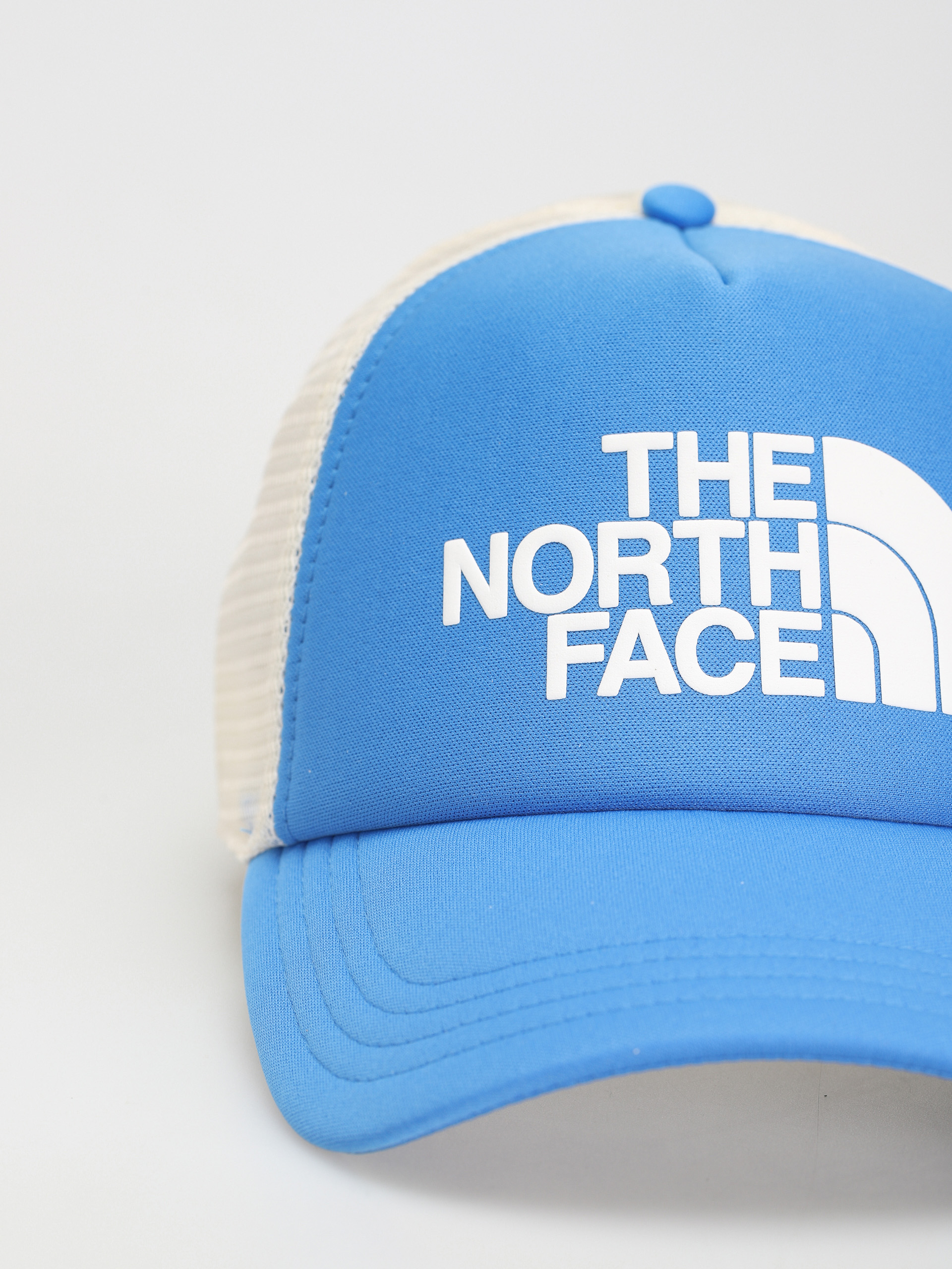The North Face Tnf Logo Trucker Cap (super sonic blue)