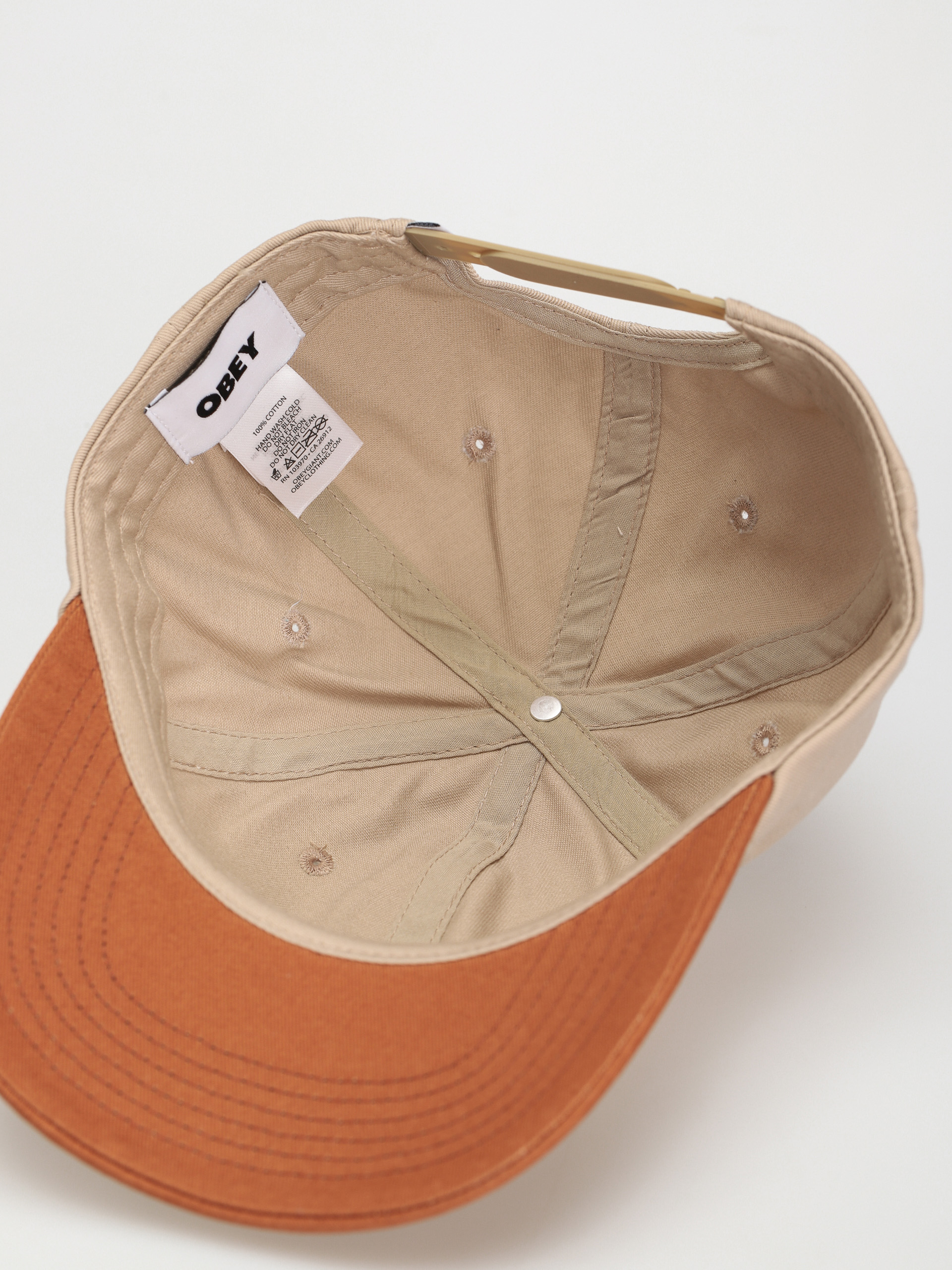 OBEY Benny Cap (light khaki multi)