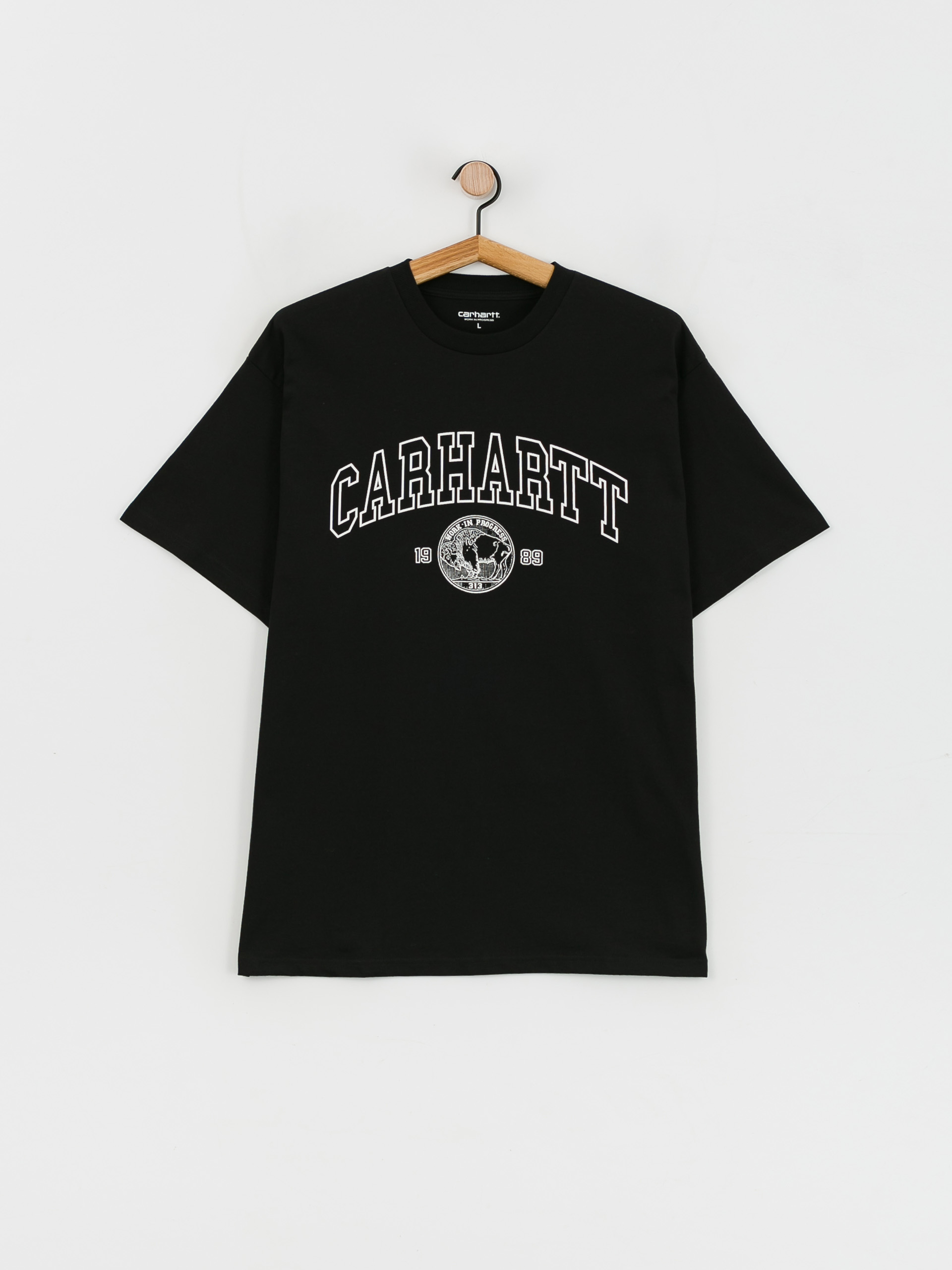 さらに100円引き◆CARHARTT◆S/S COAST STATE T-SHIRT Carhartt WIP Mens S/S State Pocket Logo White Cotton T-shirt