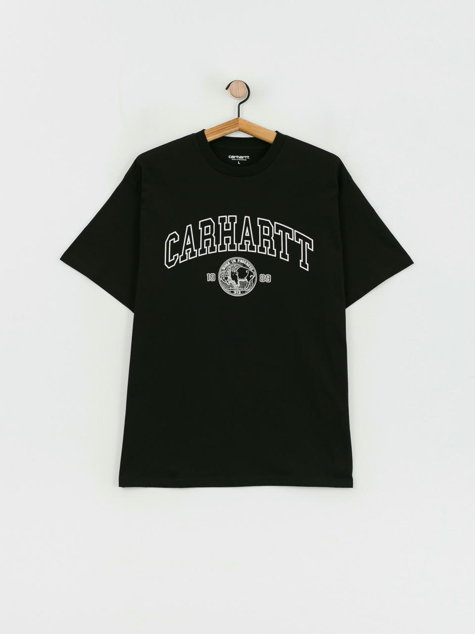 Carhartt Wip Coin T Shirt Blackwhite 