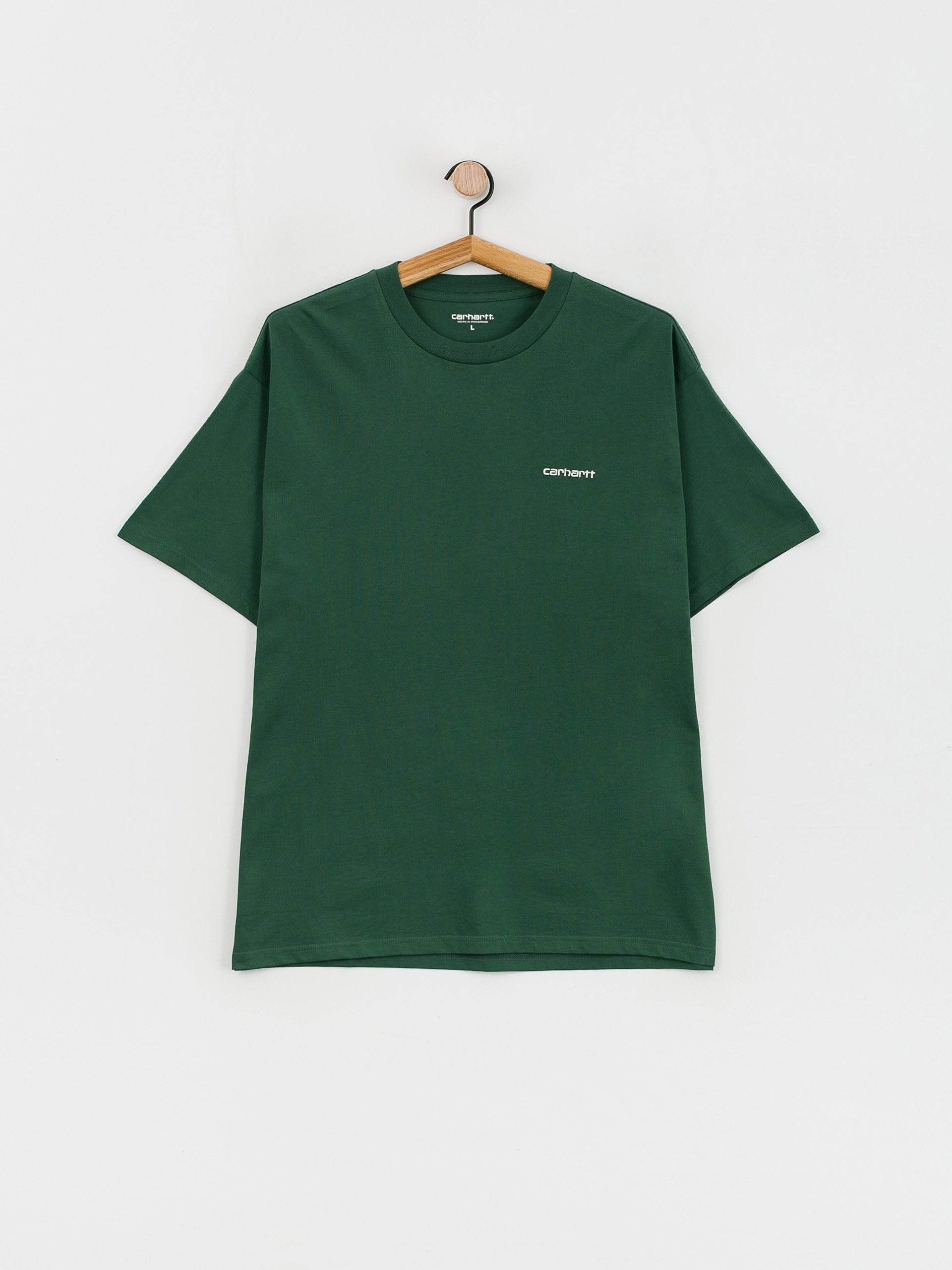 Carhartt WIP Script Embroidery T-shirt (treehouse/white)