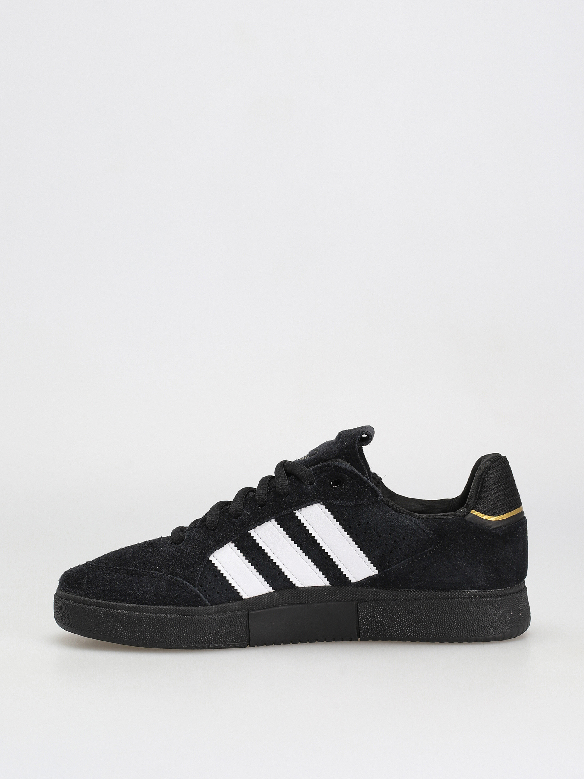 adidas Tyshawn Low Schuhe (cblack/ftwwht/goldmt1)