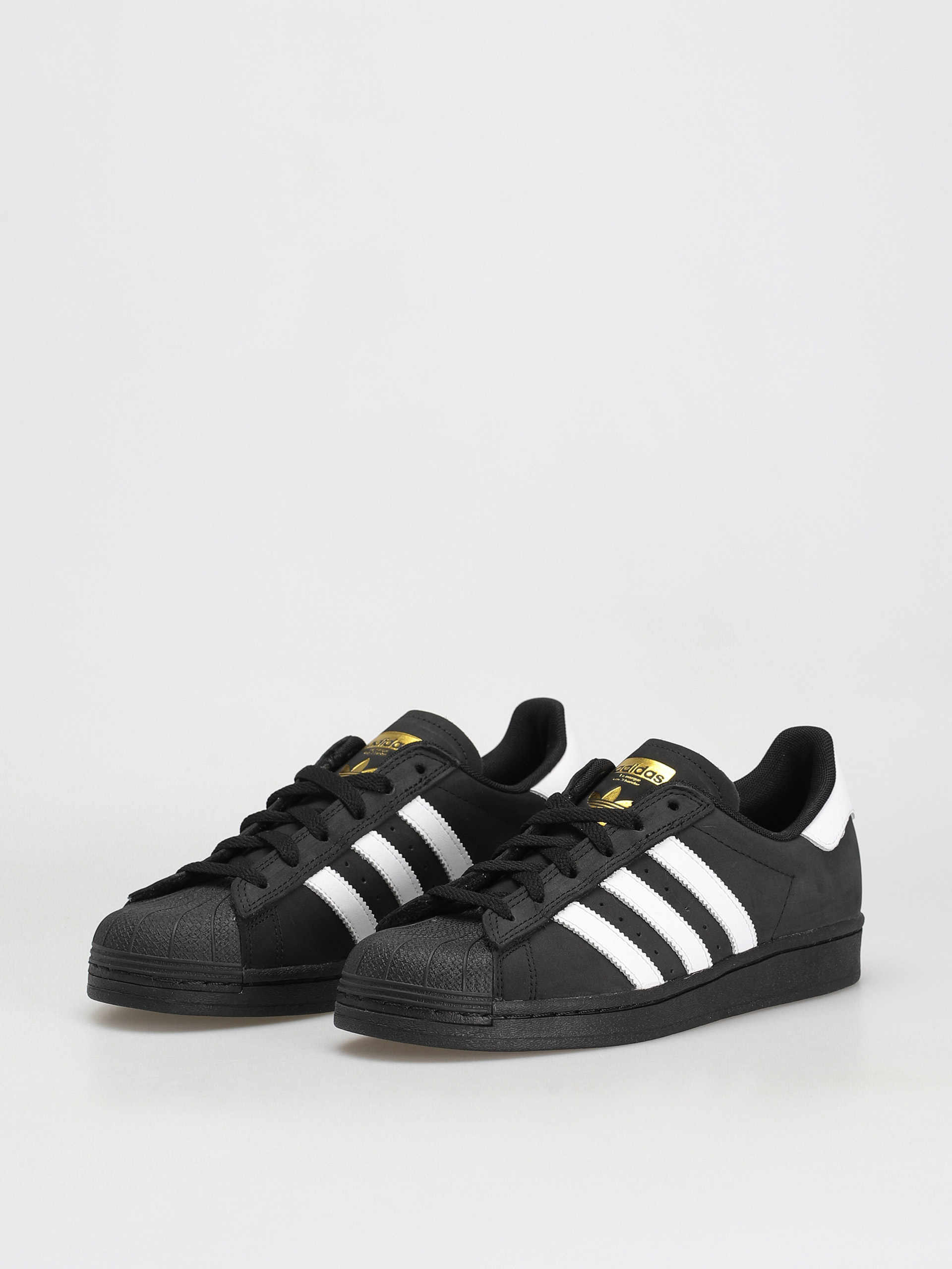 adidas Superstar Adv Shoes (cblack/ftwwht/goldmt)