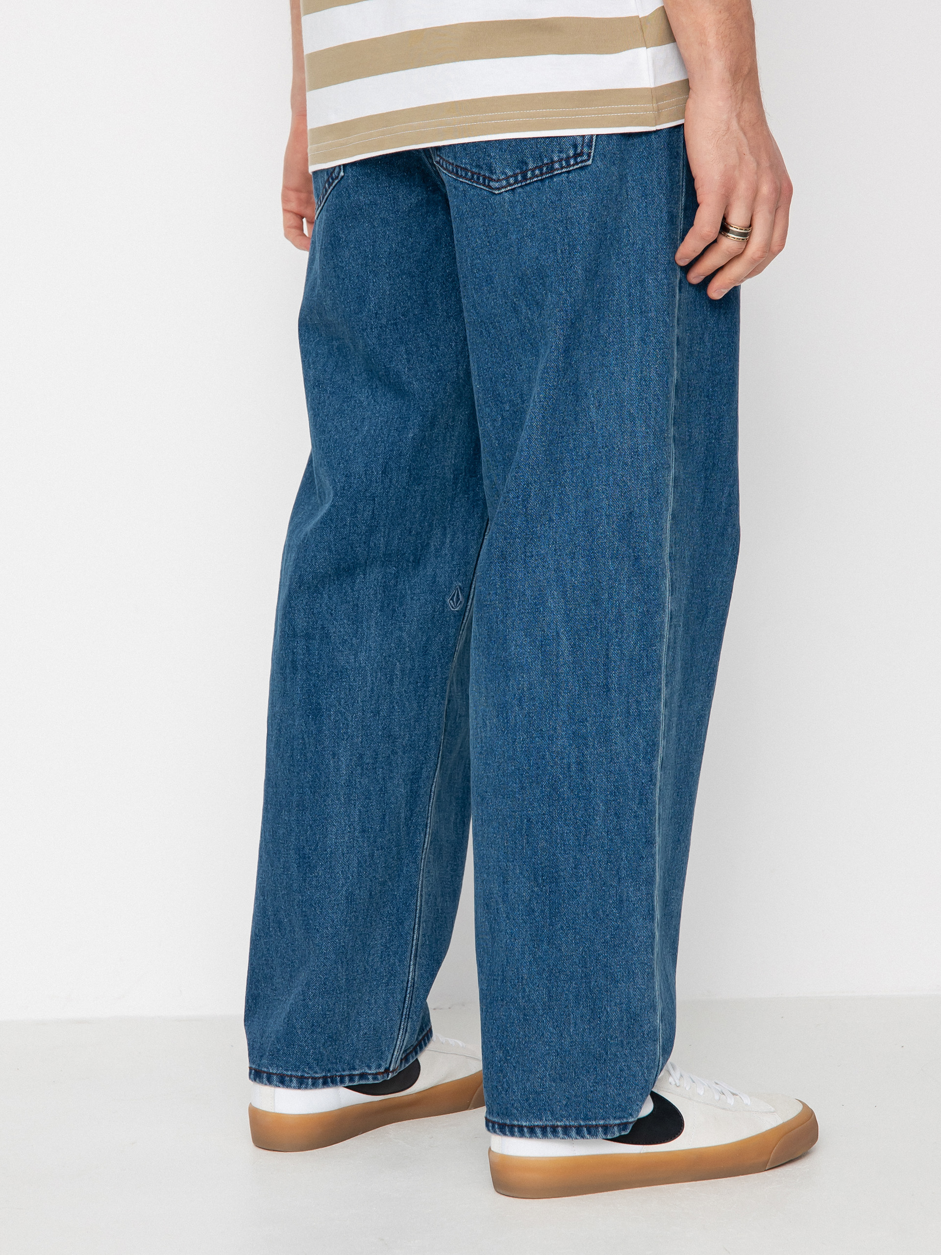 Volcom Billow Denim Pants (oliver mid blue)